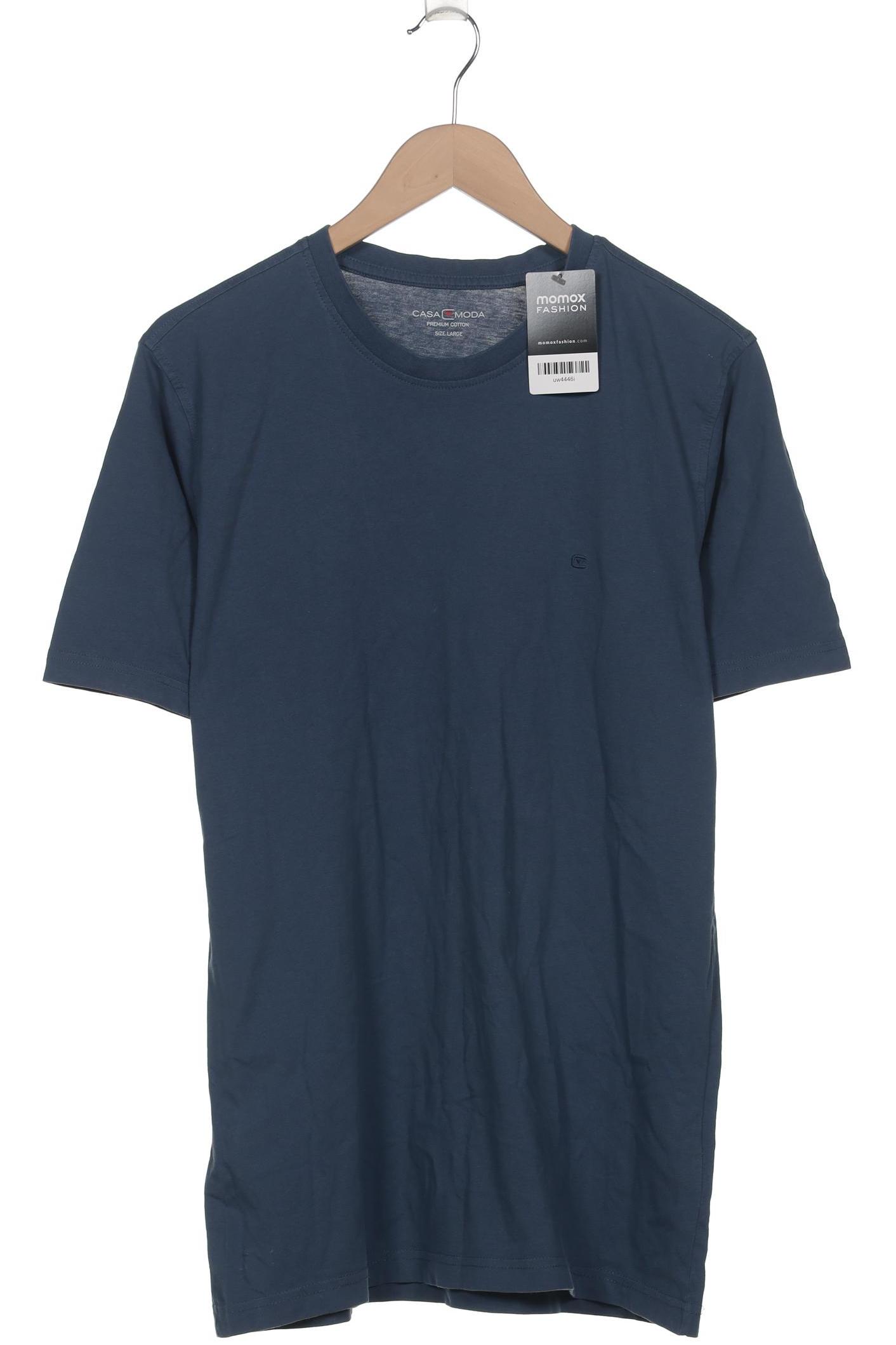 

Casa Moda Herren T-Shirt, blau, Gr. 52