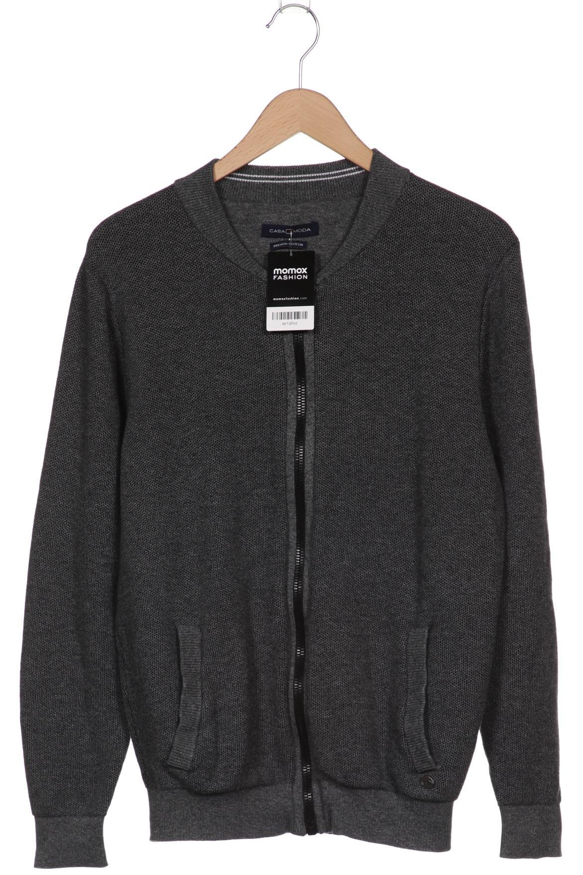

Casa Moda Herren Strickjacke, grau, Gr. 48