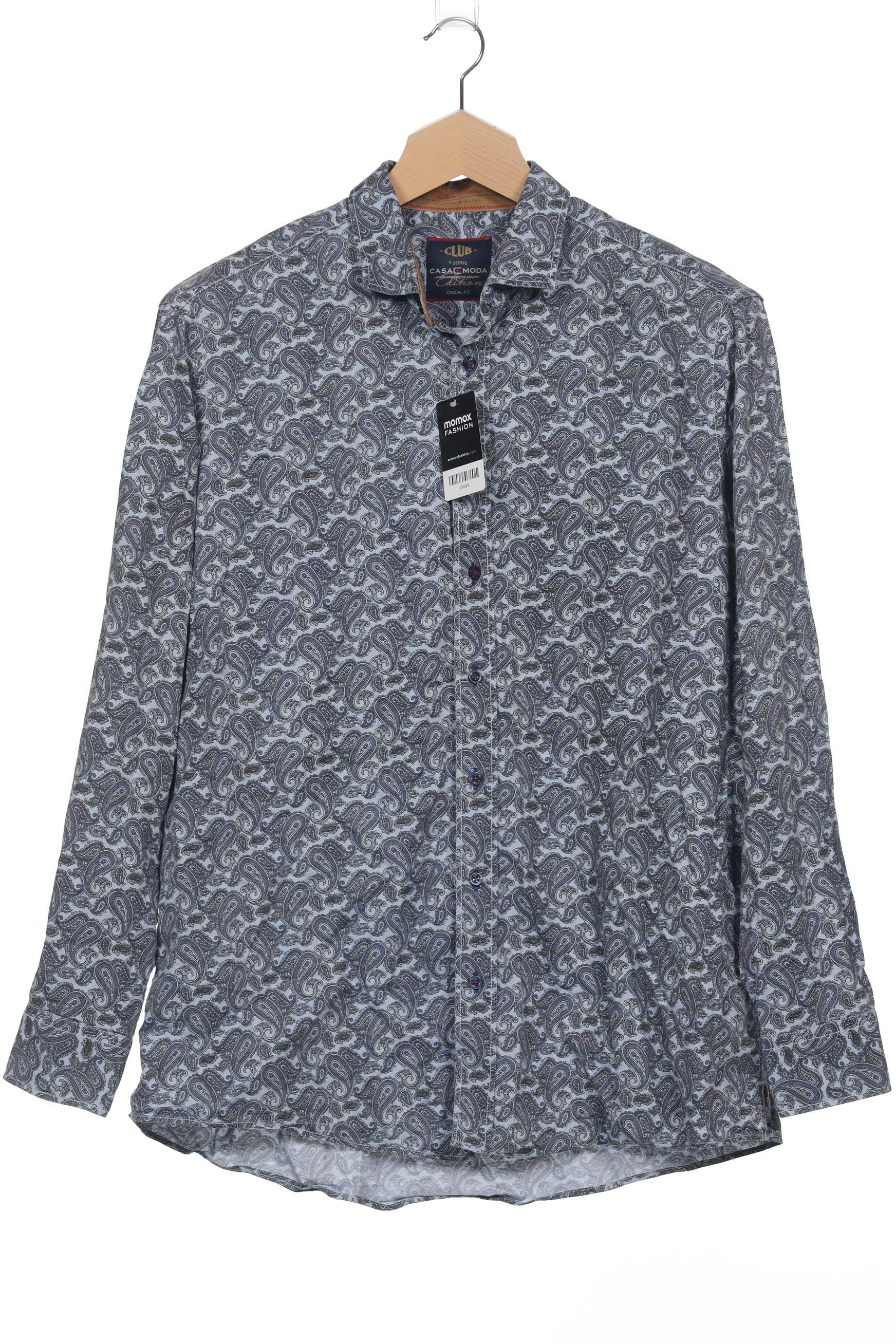 

Casa Moda Herren Hemd, blau, Gr. 56