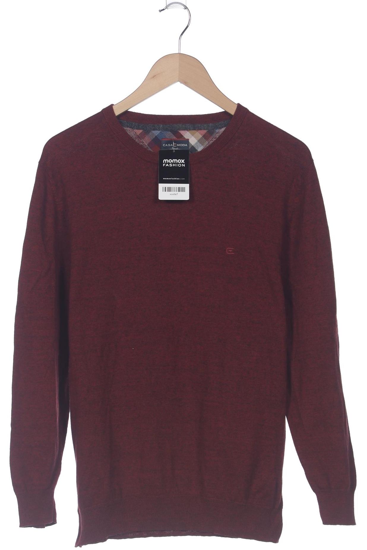 

Casa Moda Herren Pullover, bordeaux, Gr. 48