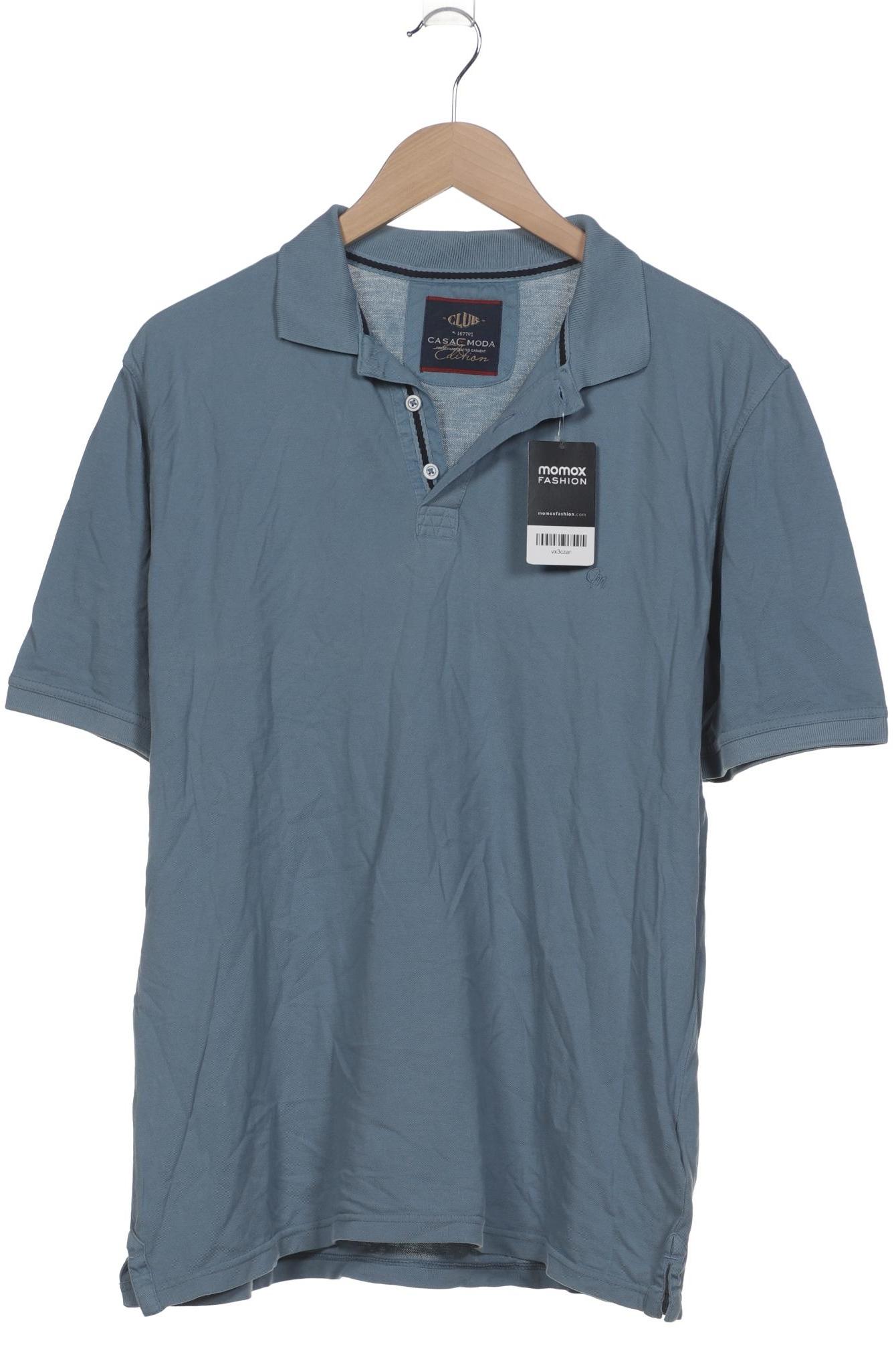 

Casa Moda Herren Poloshirt, blau, Gr. 52