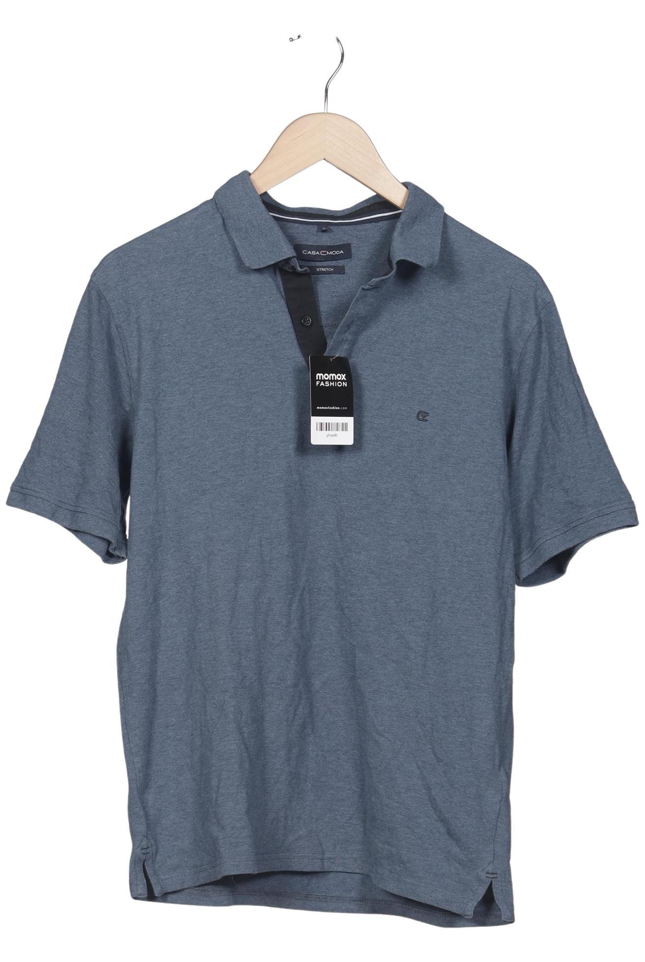 

Casa Moda Herren Poloshirt, blau, Gr. 52
