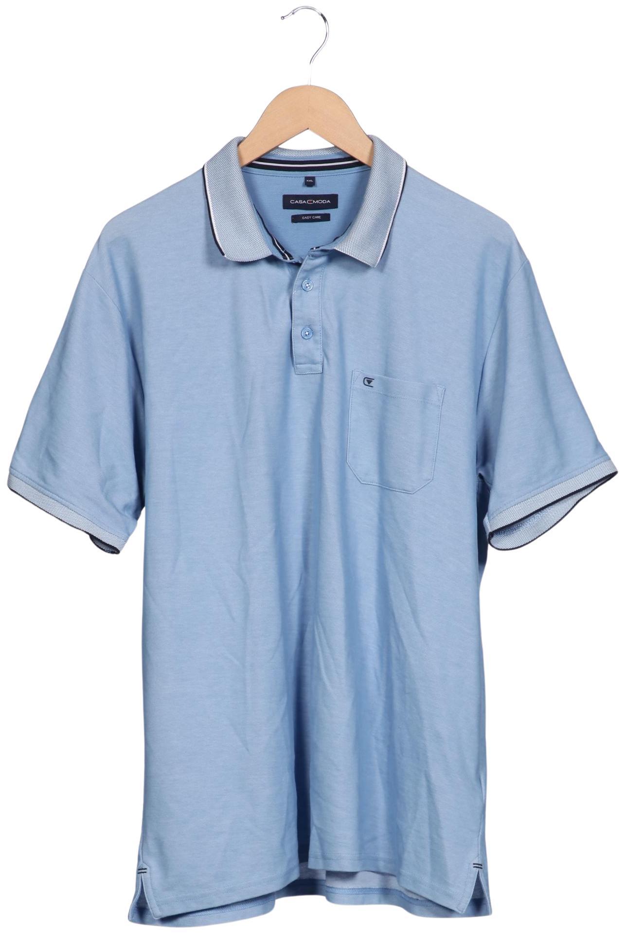 Thumbnail - Casa Moda Herren Poloshirt, hellblau, Gr. 56