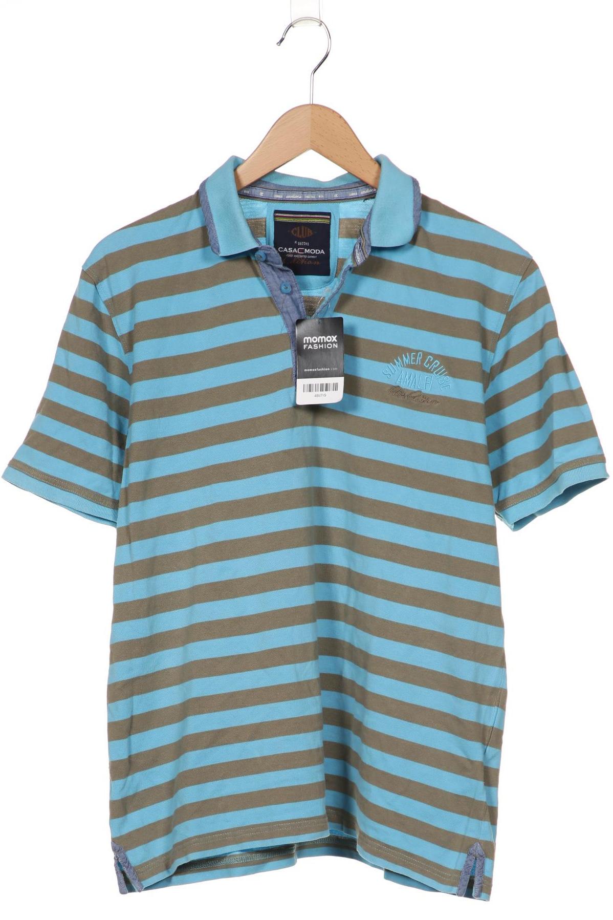 

Casa Moda Herren Poloshirt, blau, Gr. 52