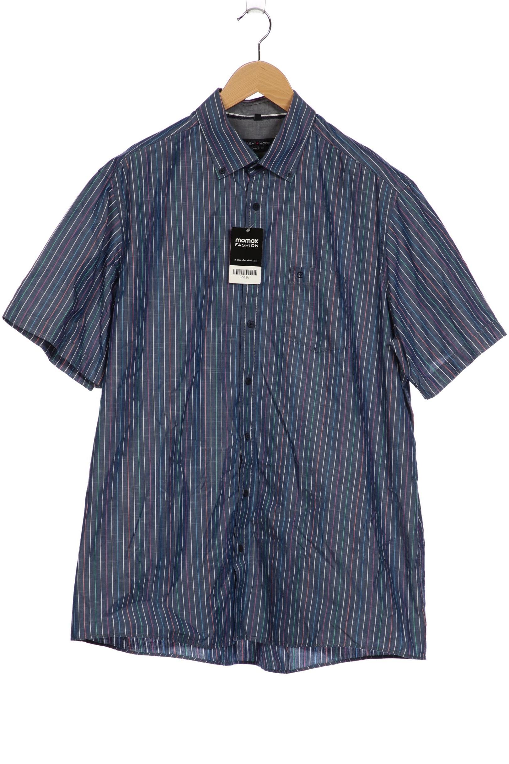 

Casa Moda Herren Hemd, blau, Gr. 56