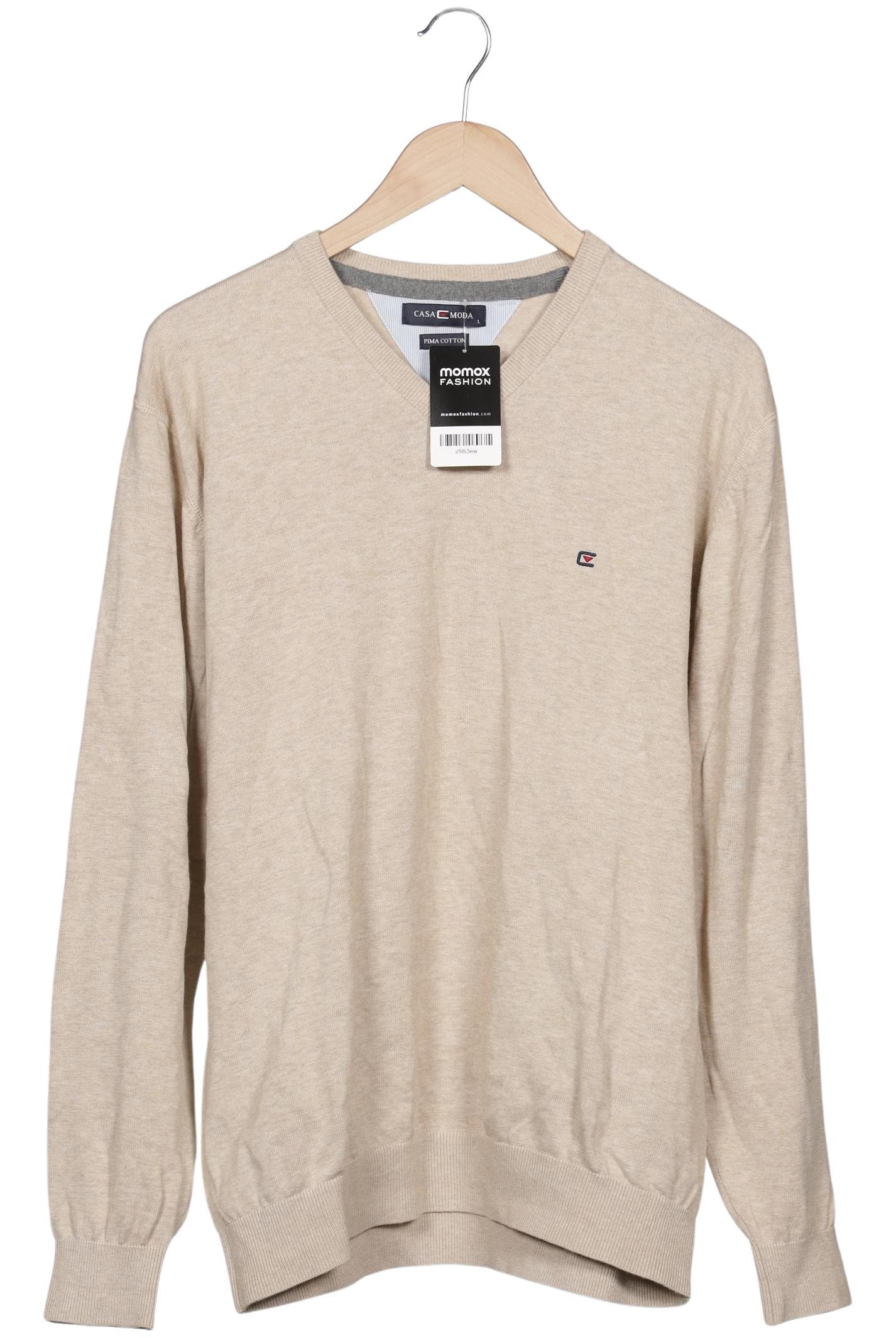 

Casa Moda Herren Pullover, beige, Gr. 52