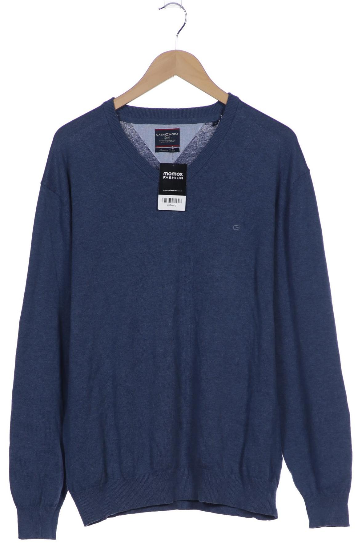 

Casa Moda Herren Pullover, blau, Gr. 56