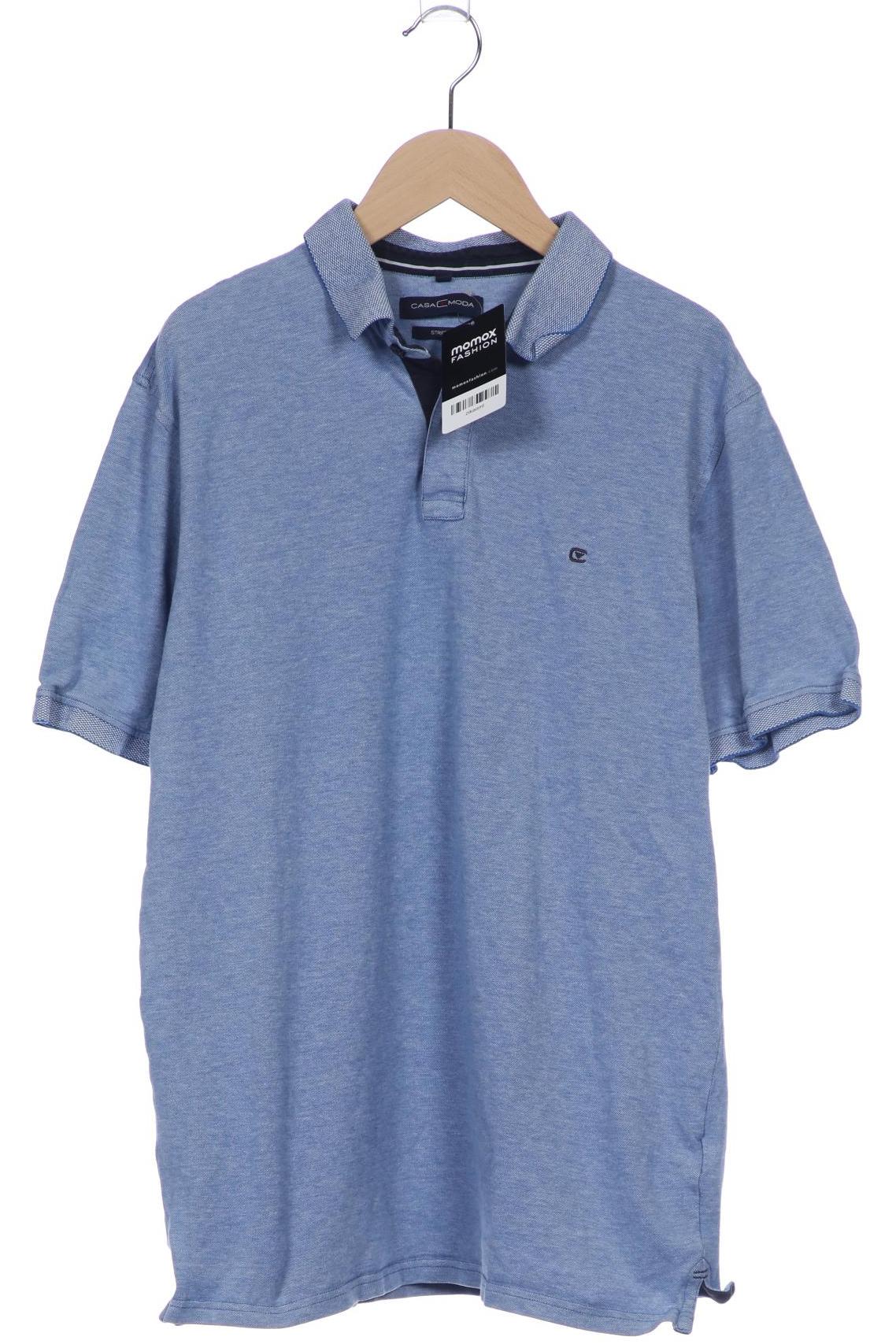 

Casa Moda Herren Poloshirt, blau, Gr. 52