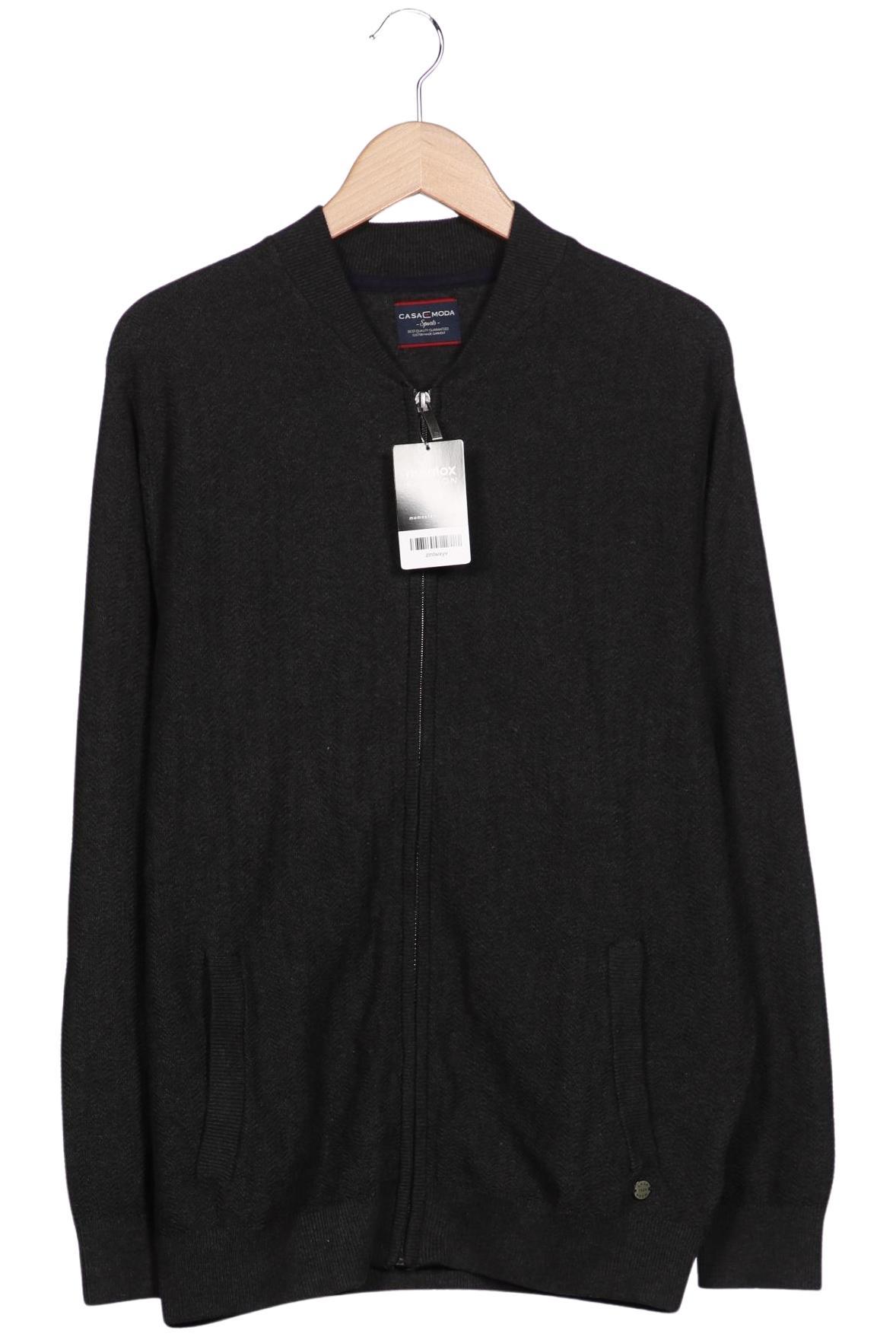 

Casa Moda Herren Strickjacke, grau, Gr. 52
