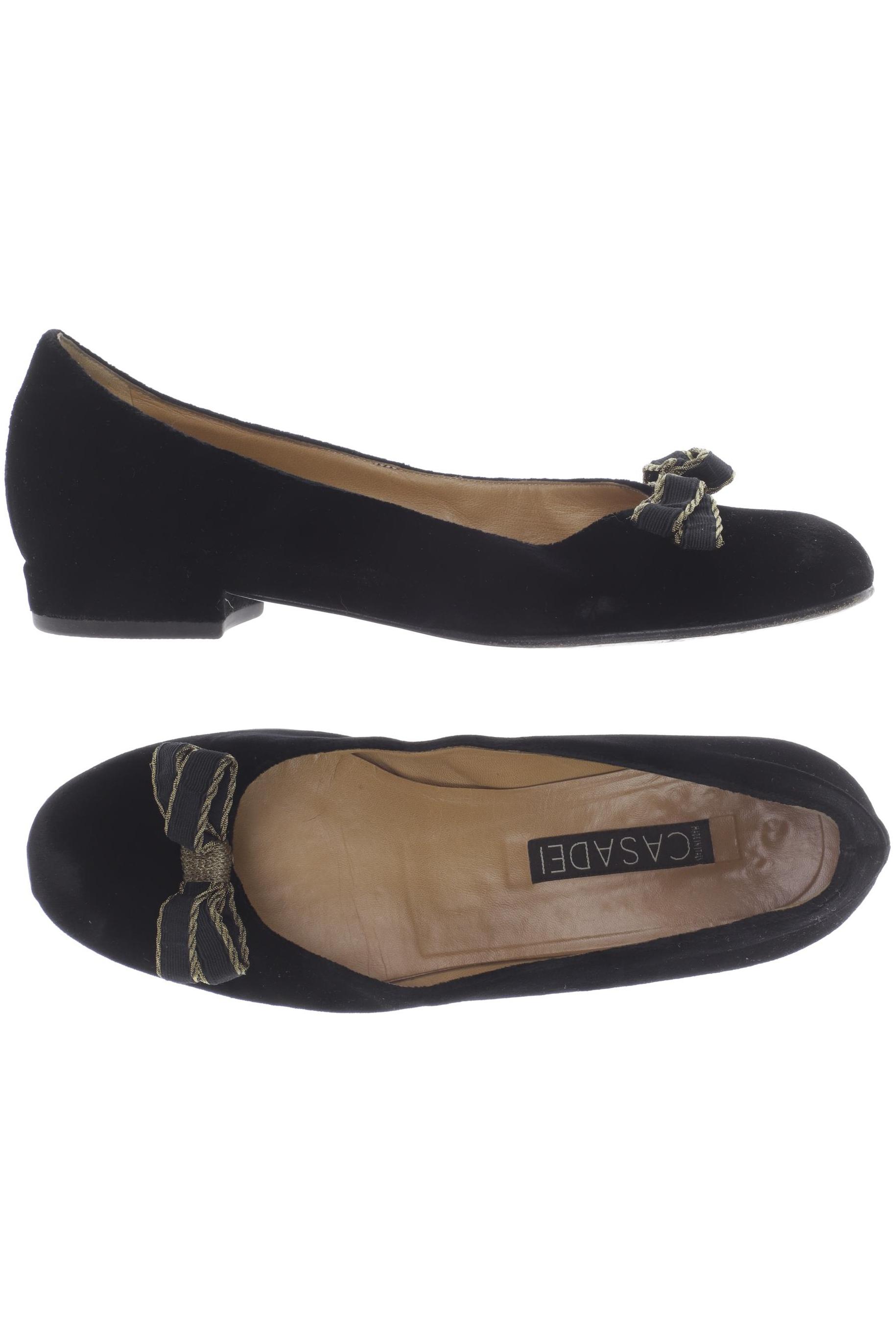 

Casadei Damen Ballerinas, schwarz, Gr. 9