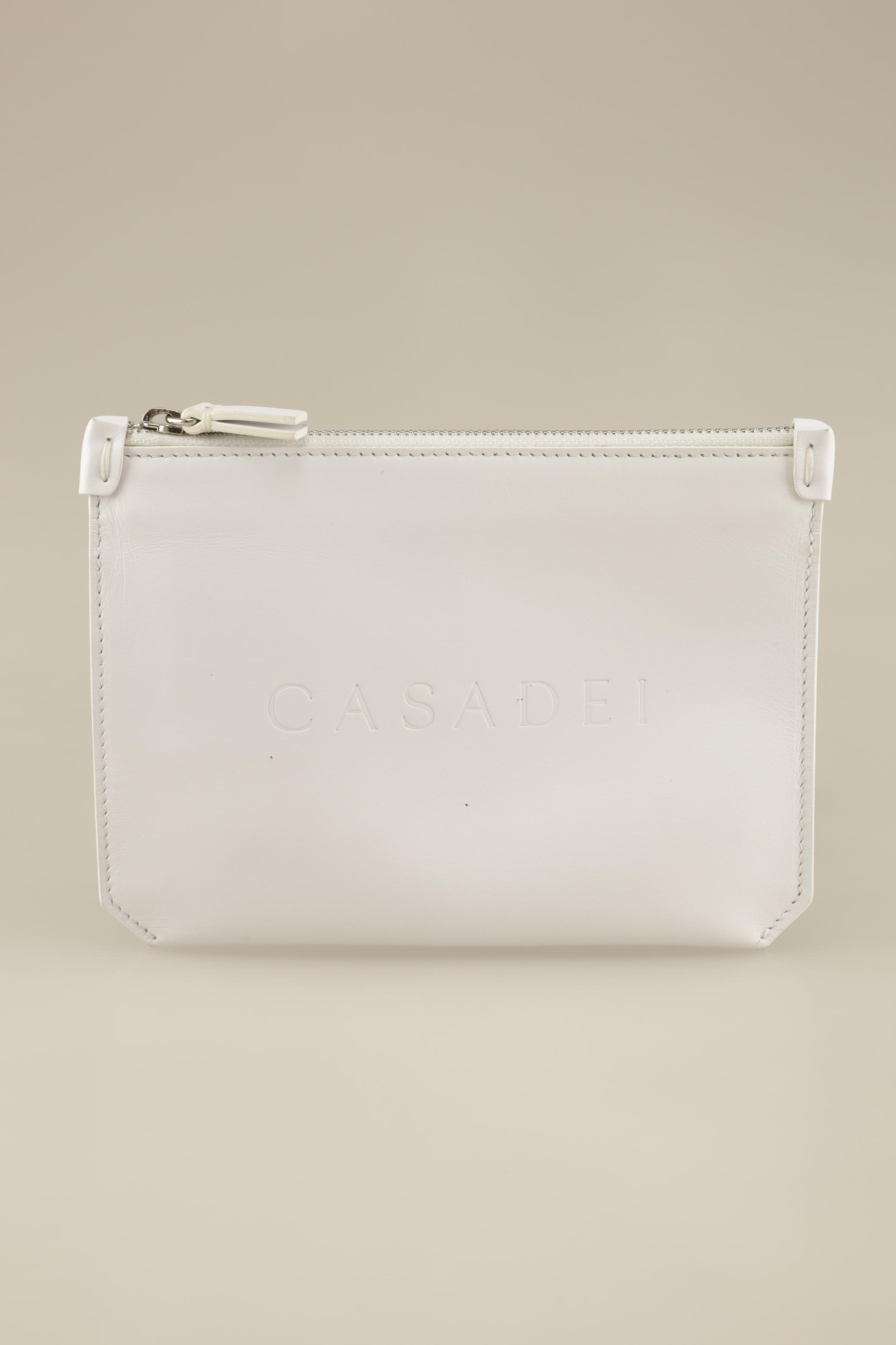 

Casadei Damen Handtasche, weiß, Gr.