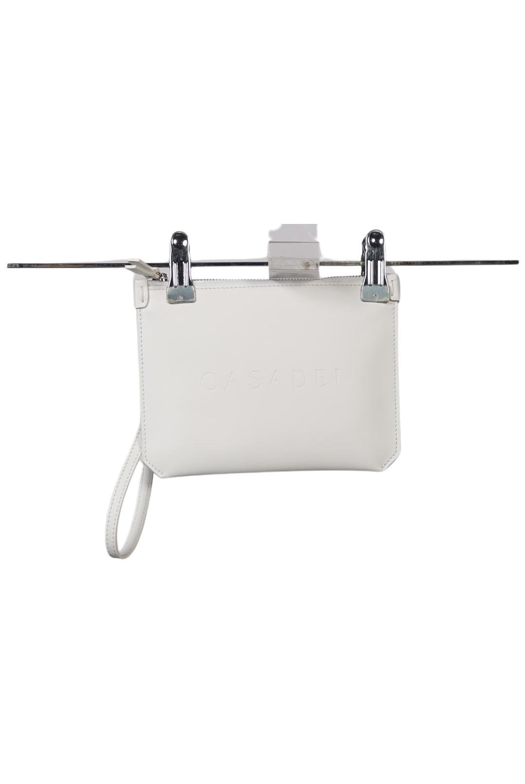 

Casadei Damen Handtasche, weiß, Gr.