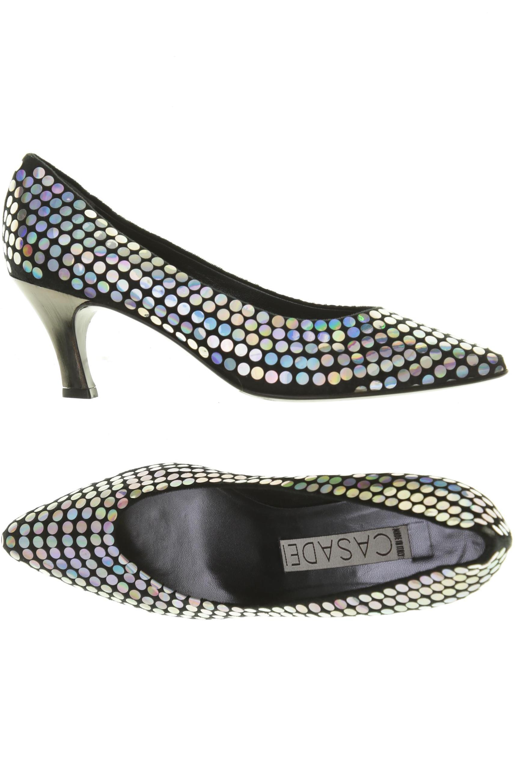 

Casadei Damen Pumps, silber, Gr. 7.5