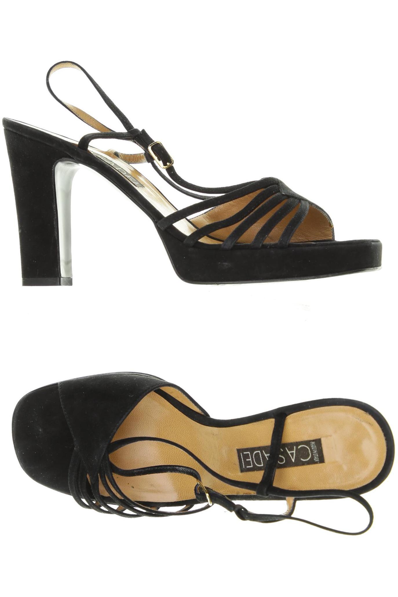 

Casadei Damen Sandale, schwarz, Gr. 7.5