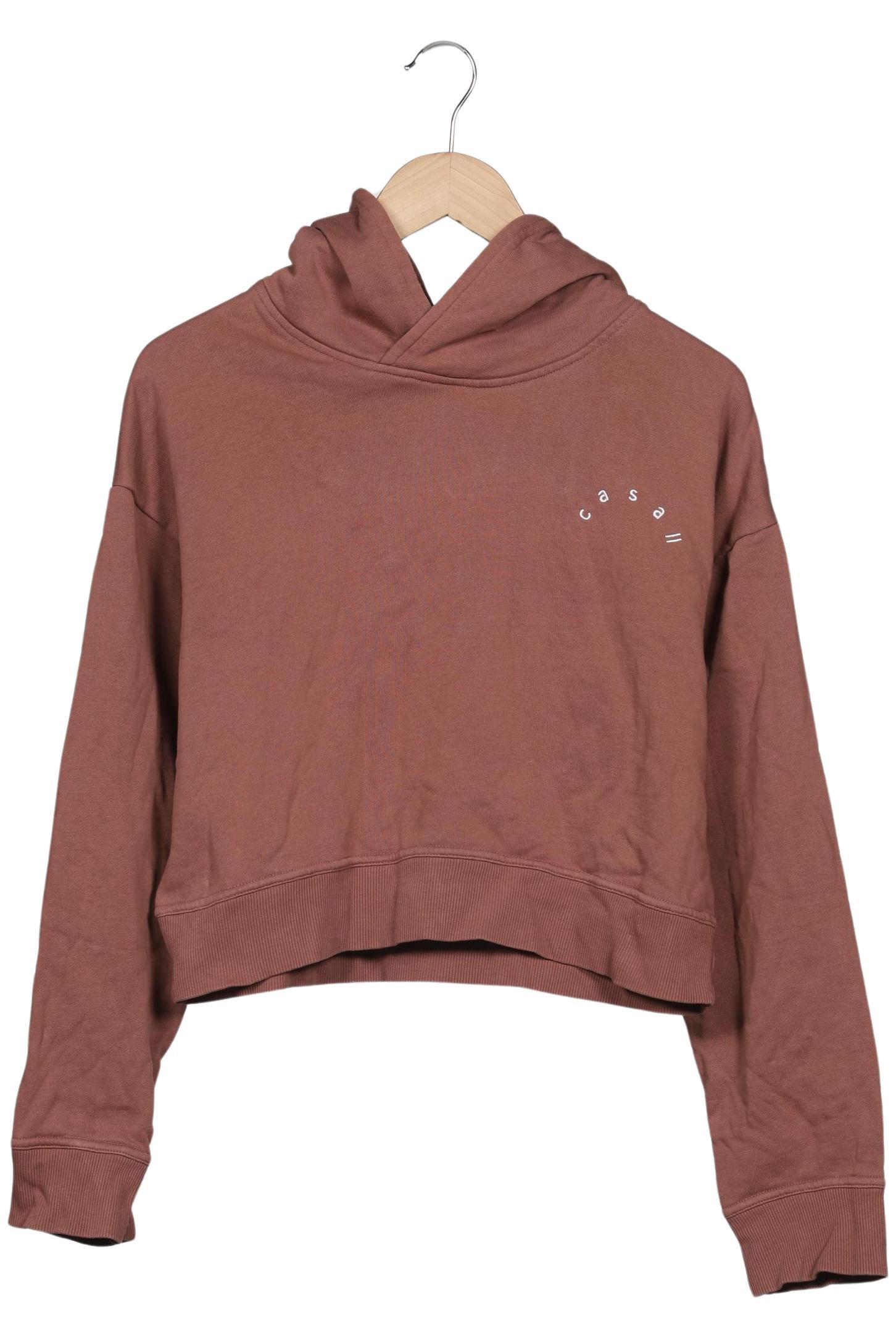 

casall Damen Kapuzenpullover, braun, Gr. 38