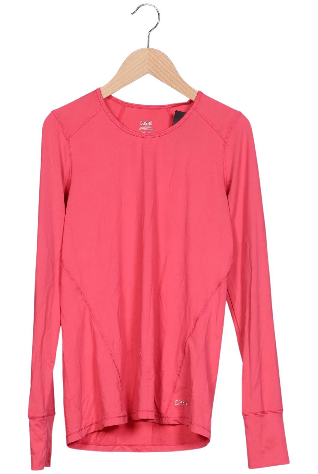 

casall Damen Langarmshirt, pink, Gr. 36