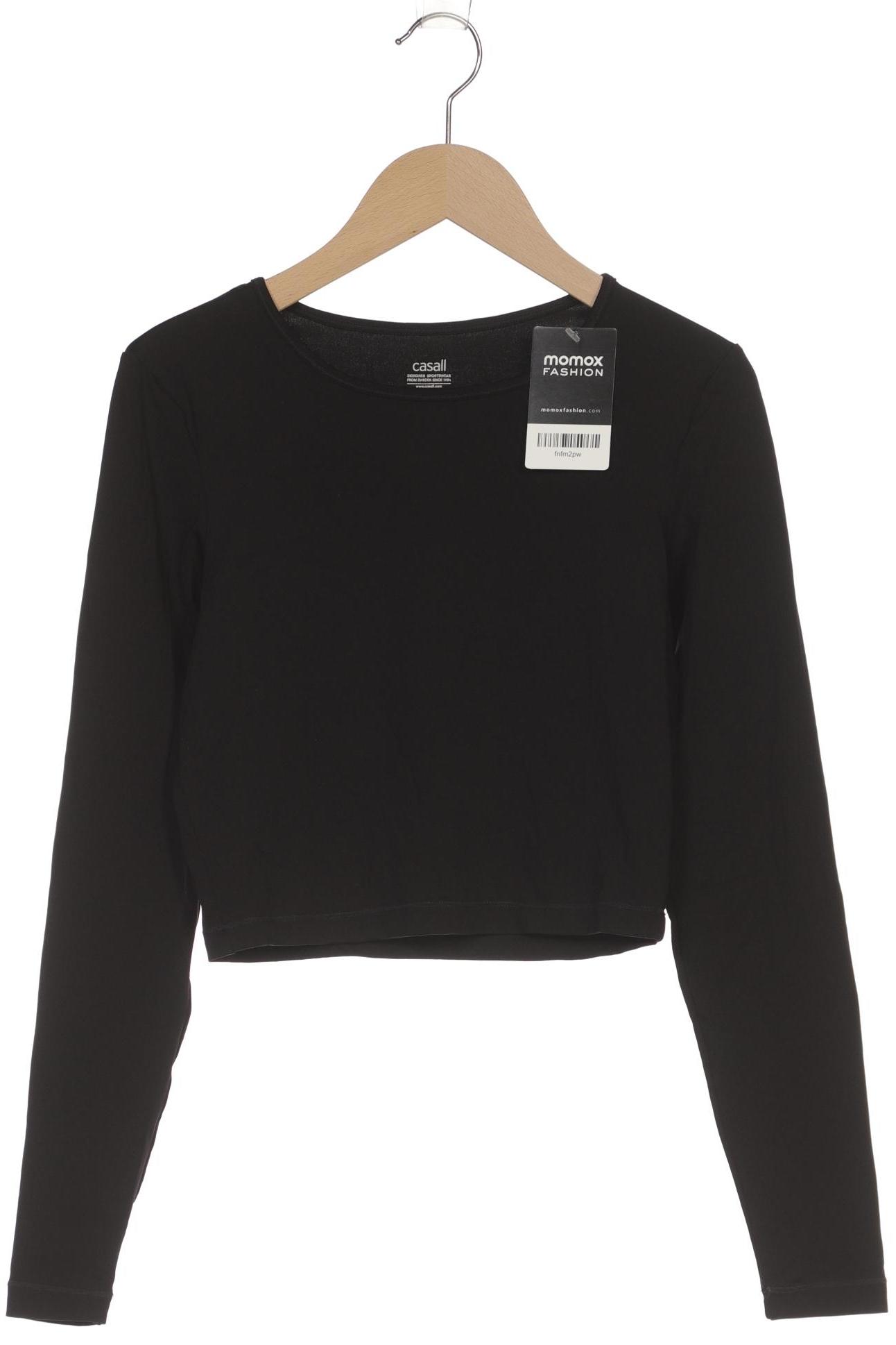 

casall Damen Langarmshirt, schwarz, Gr. 38