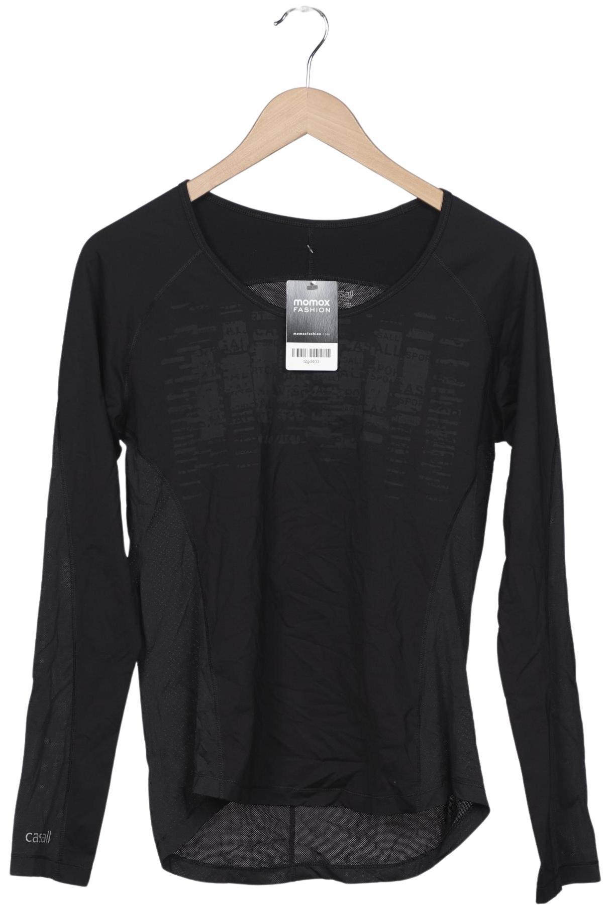 

casall Damen Langarmshirt, schwarz, Gr. 42