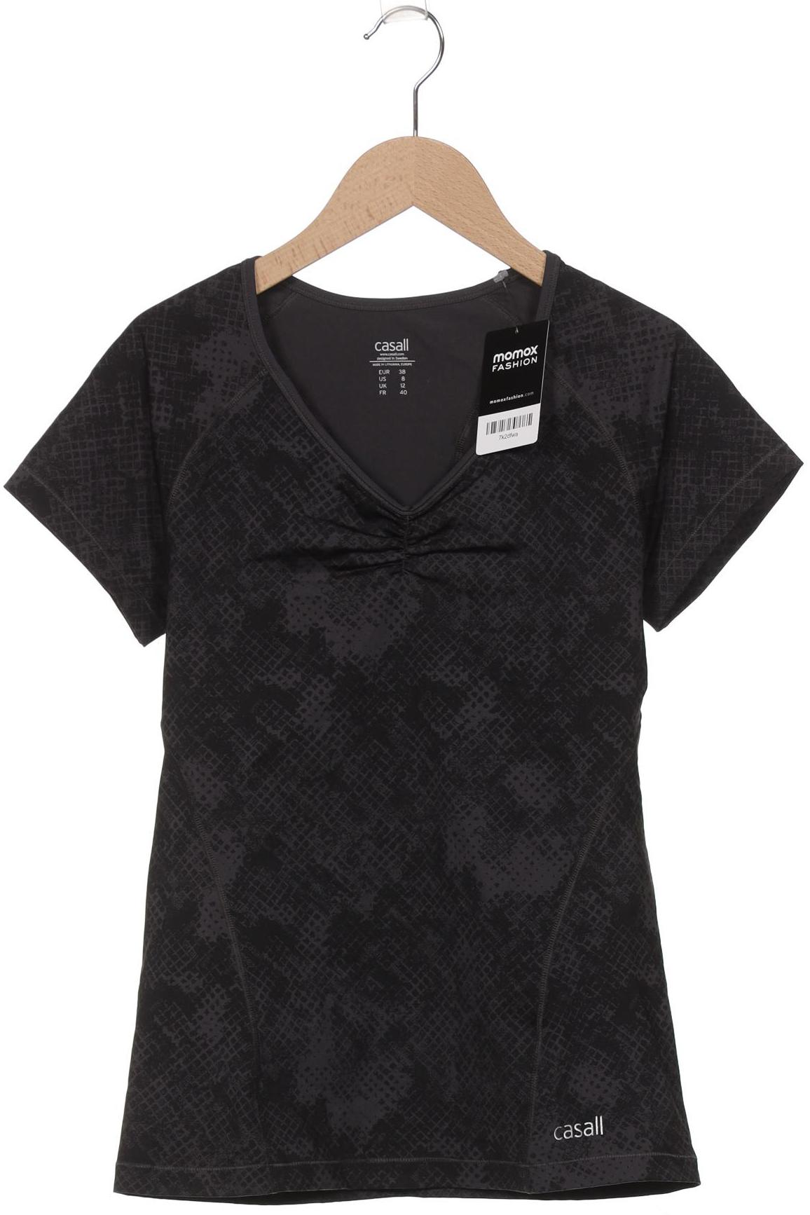 

casall Damen T-Shirt, grau, Gr. 38