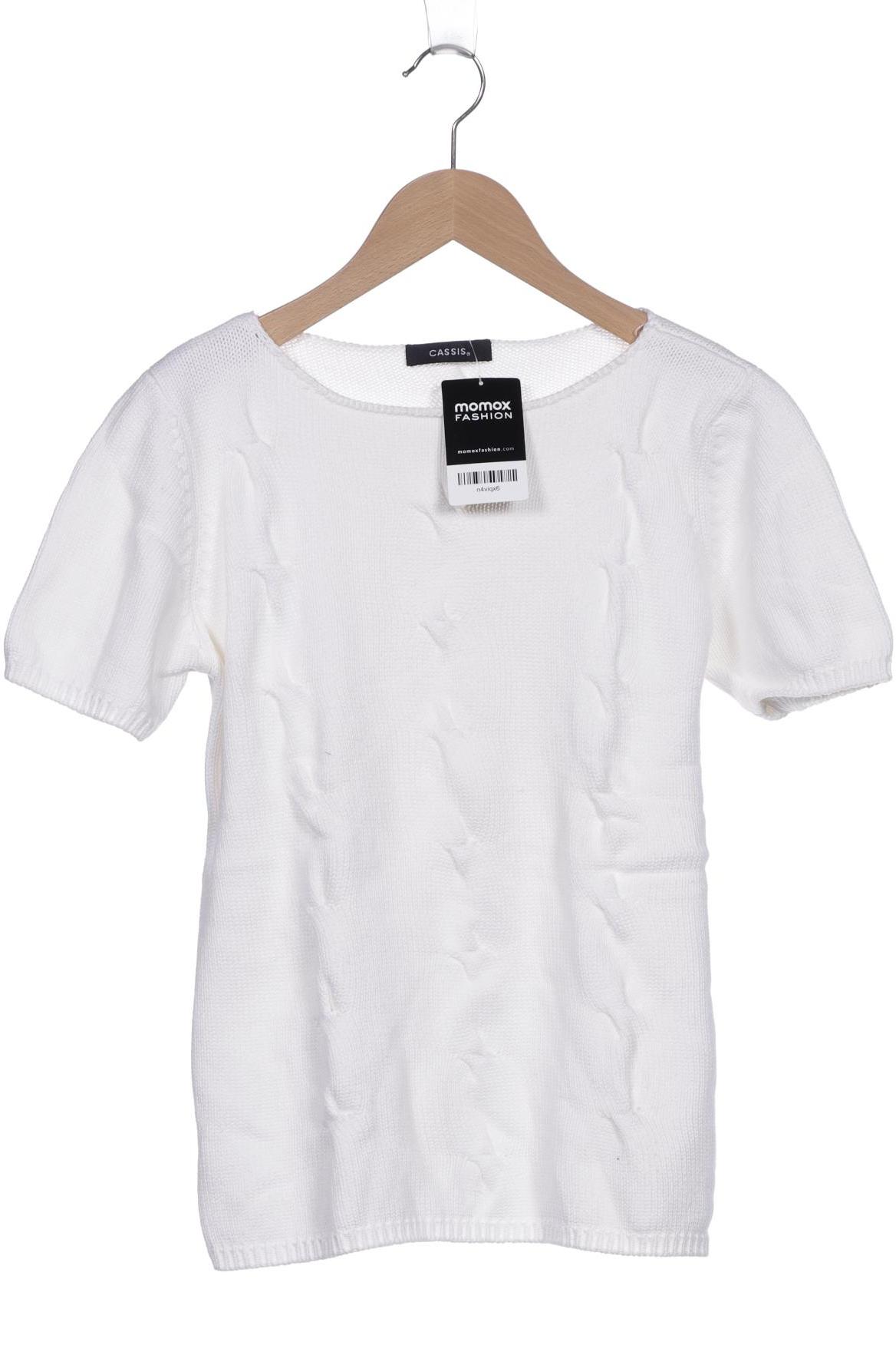 

cassis Damen Pullover, weiß