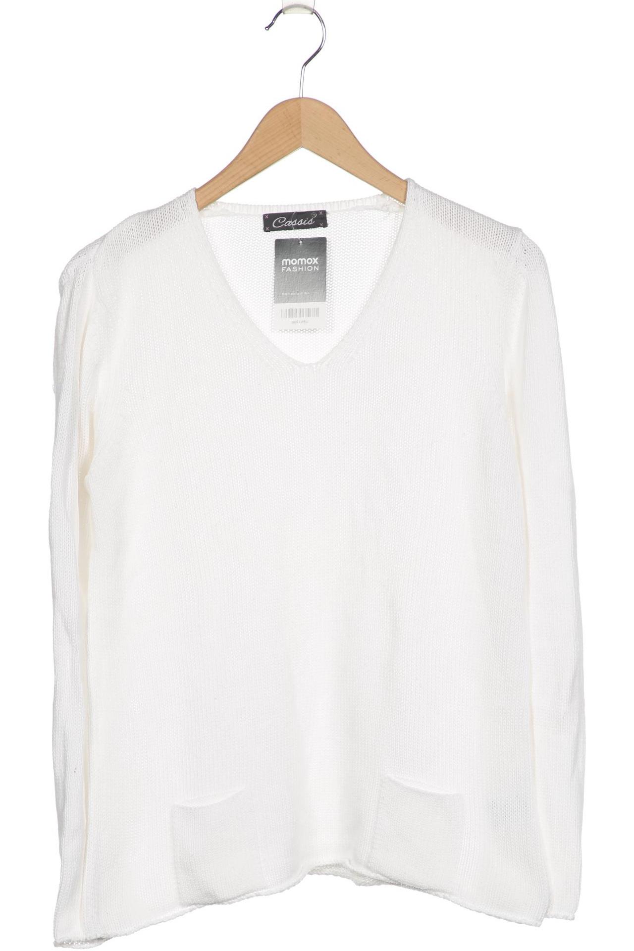 

cassis Damen Pullover, weiß