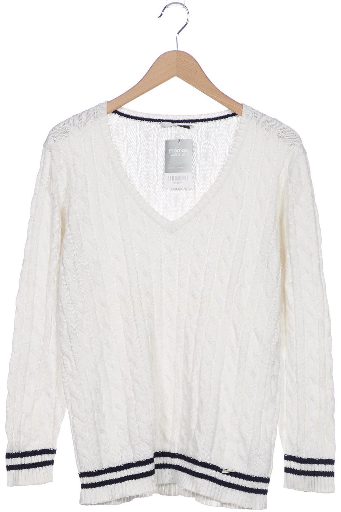 

cassis Damen Pullover, weiß, Gr. 46