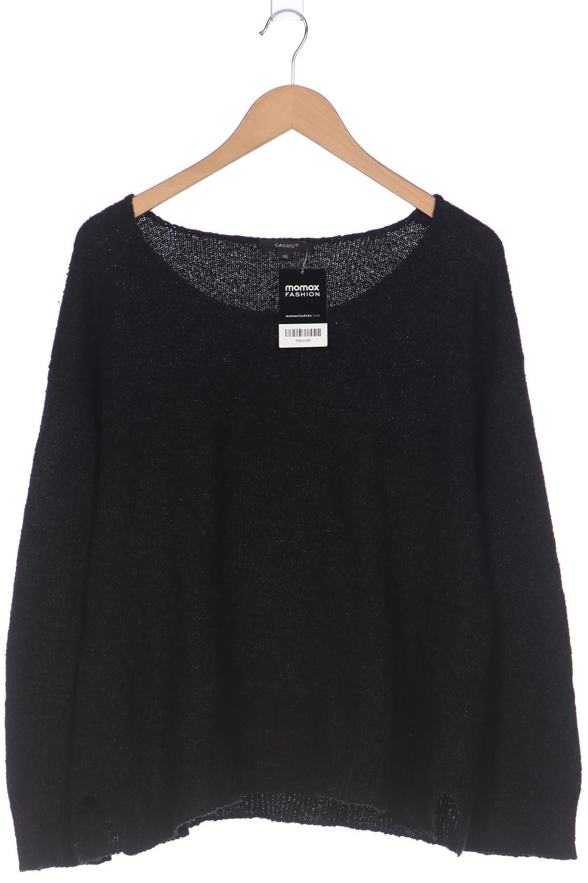 

cassis Damen Pullover, schwarz, Gr. 46