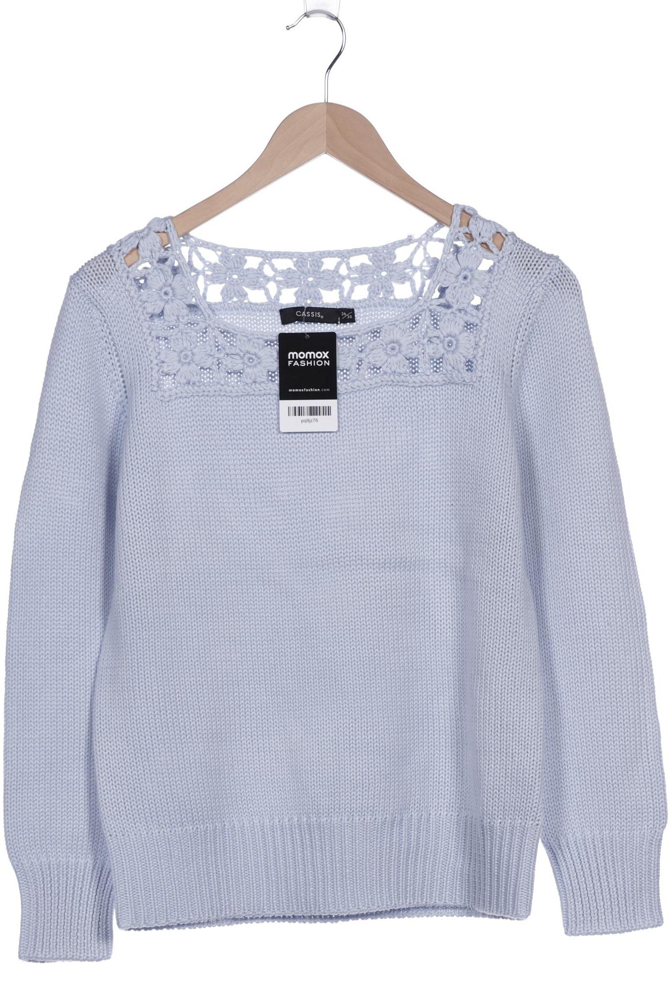 

cassis Damen Pullover, hellblau, Gr. 36