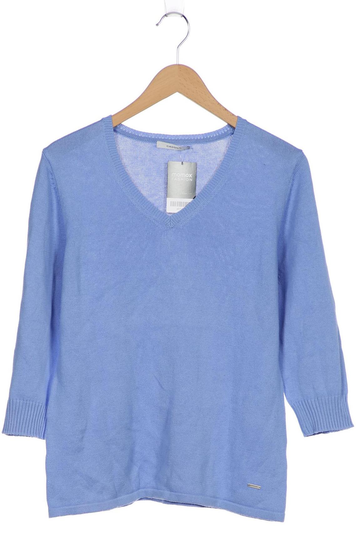 

cassis Damen Pullover, blau