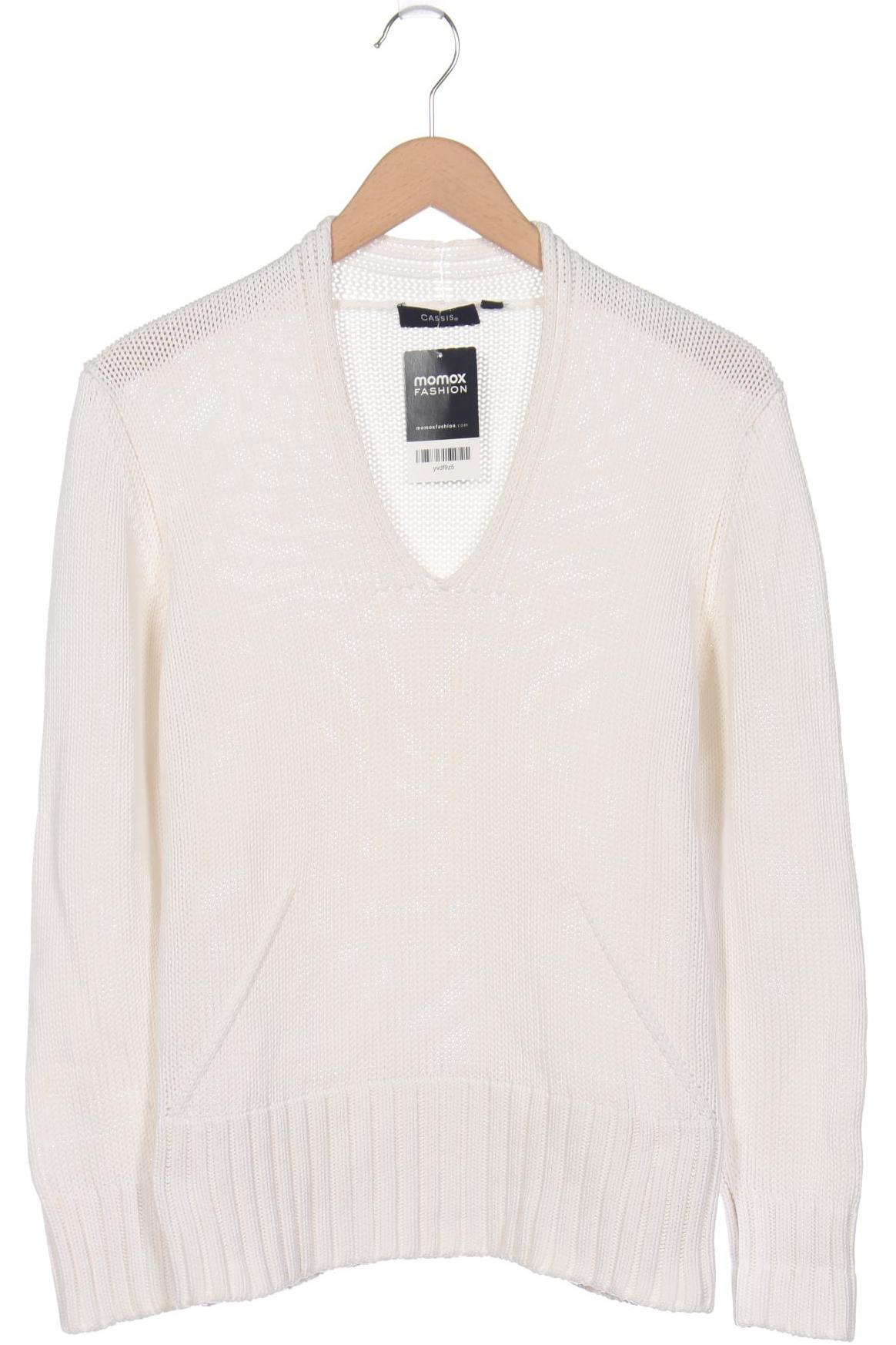 

cassis Damen Pullover, weiß, Gr. 42