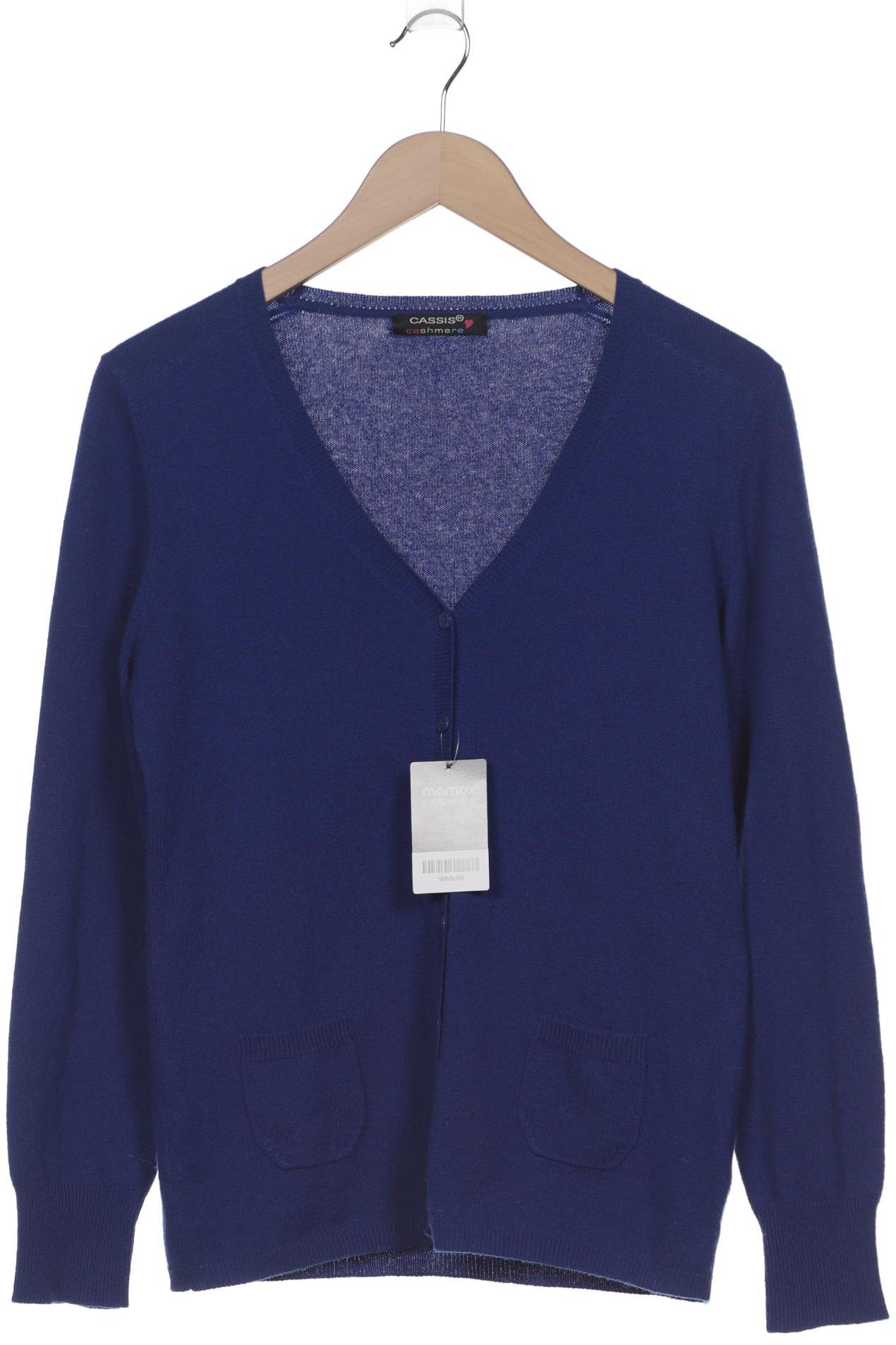 

Cassis & Paprika Damen Strickjacke, blau, Gr. 40