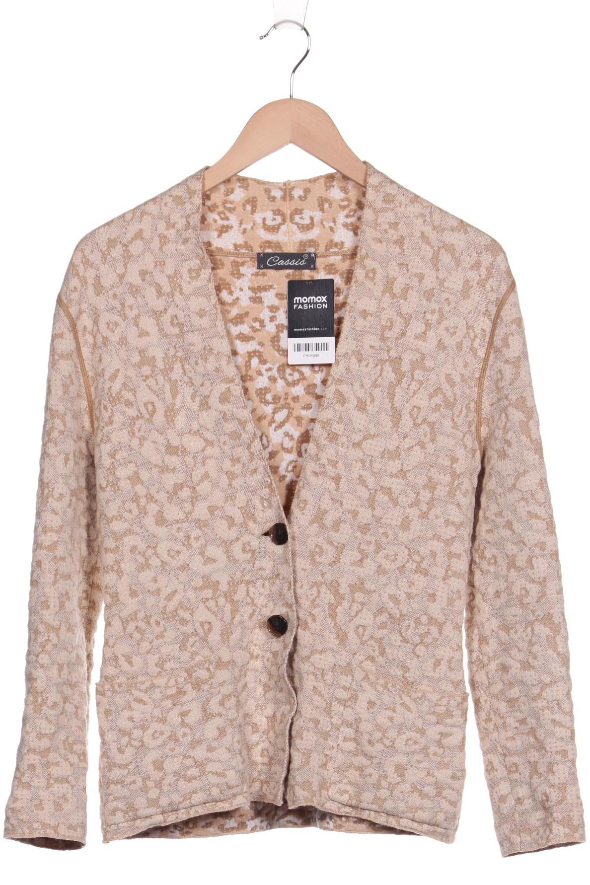

cassis Damen Strickjacke, beige, Gr. 38
