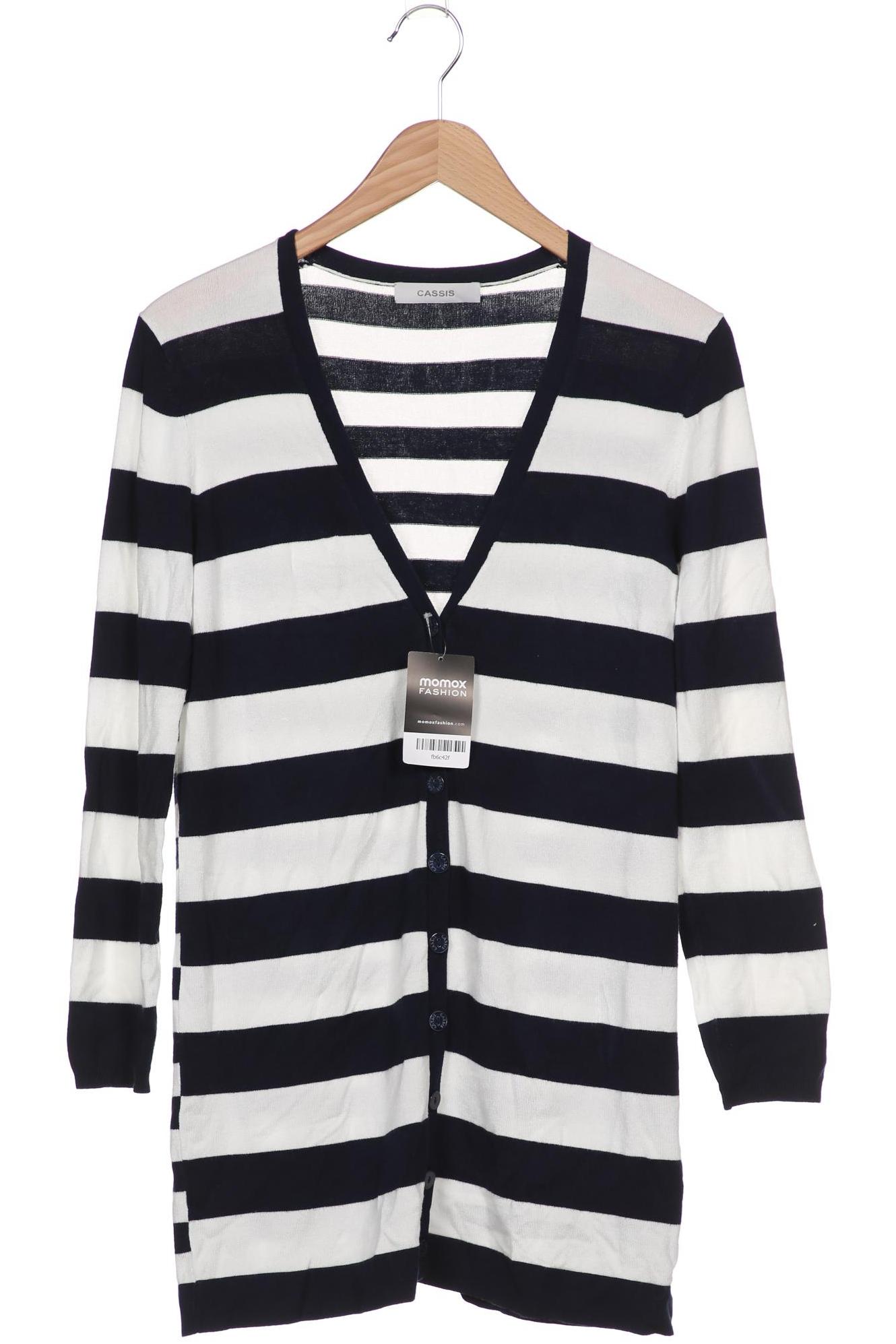 

cassis Damen Strickjacke, blau, Gr. 36