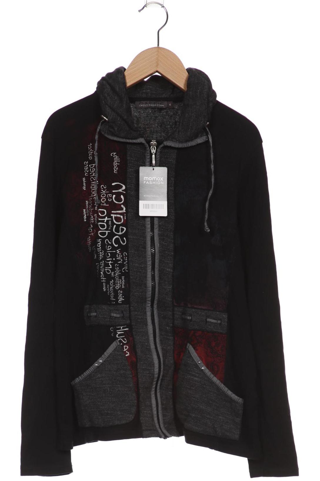 

cassis Damen Sweatshirt, schwarz, Gr. 38