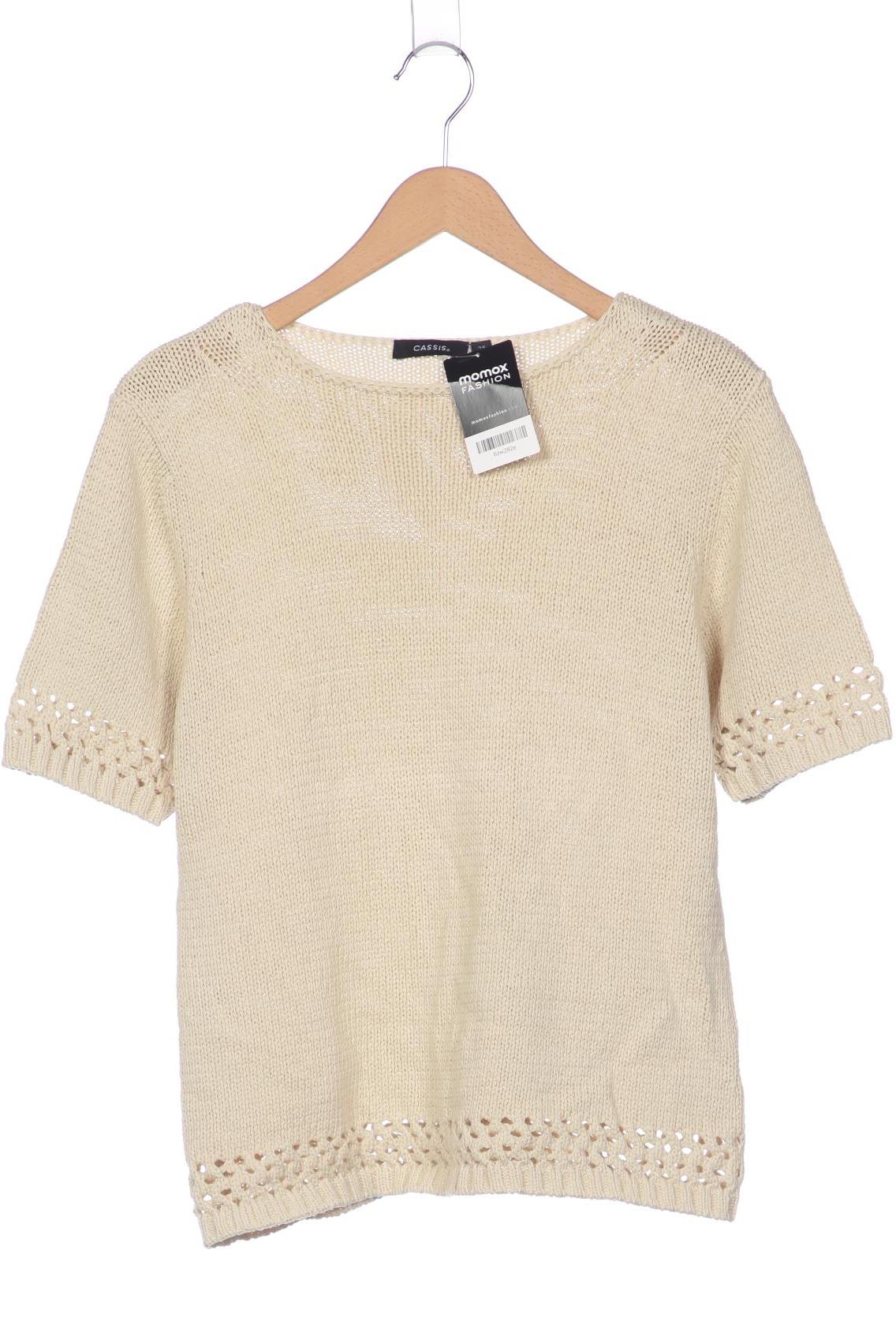 

Cassis & Paprika Damen Pullover, cremeweiß, Gr. 44