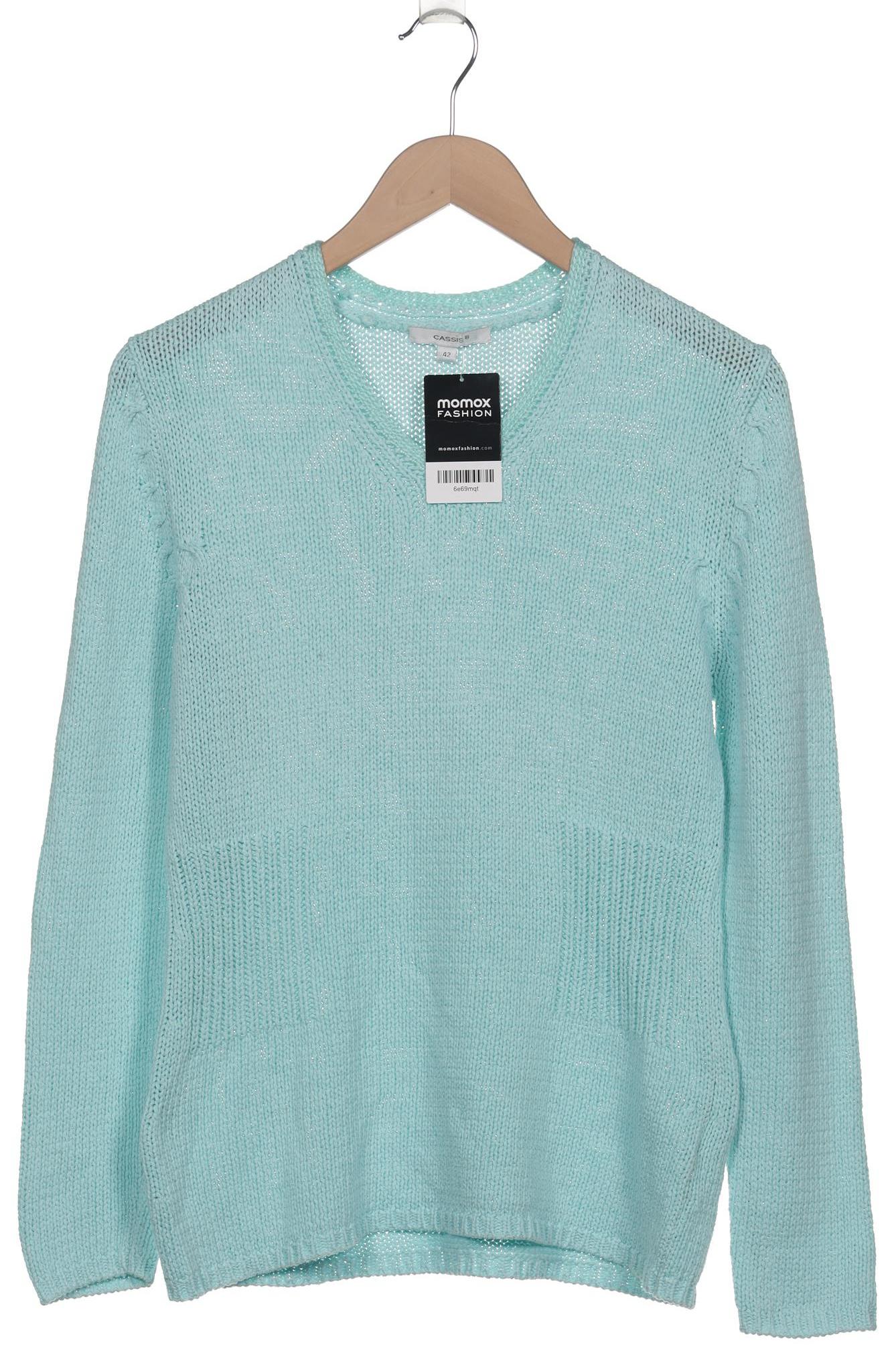 

Cassis & Paprika Damen Pullover, hellblau, Gr. 42