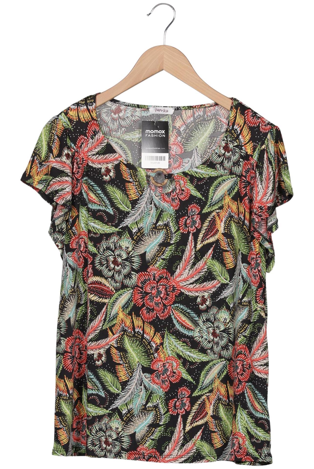 Thumbnail - Cassis &amp; Paprika Damen T-Shirt, mehrfarbig, Gr. 38