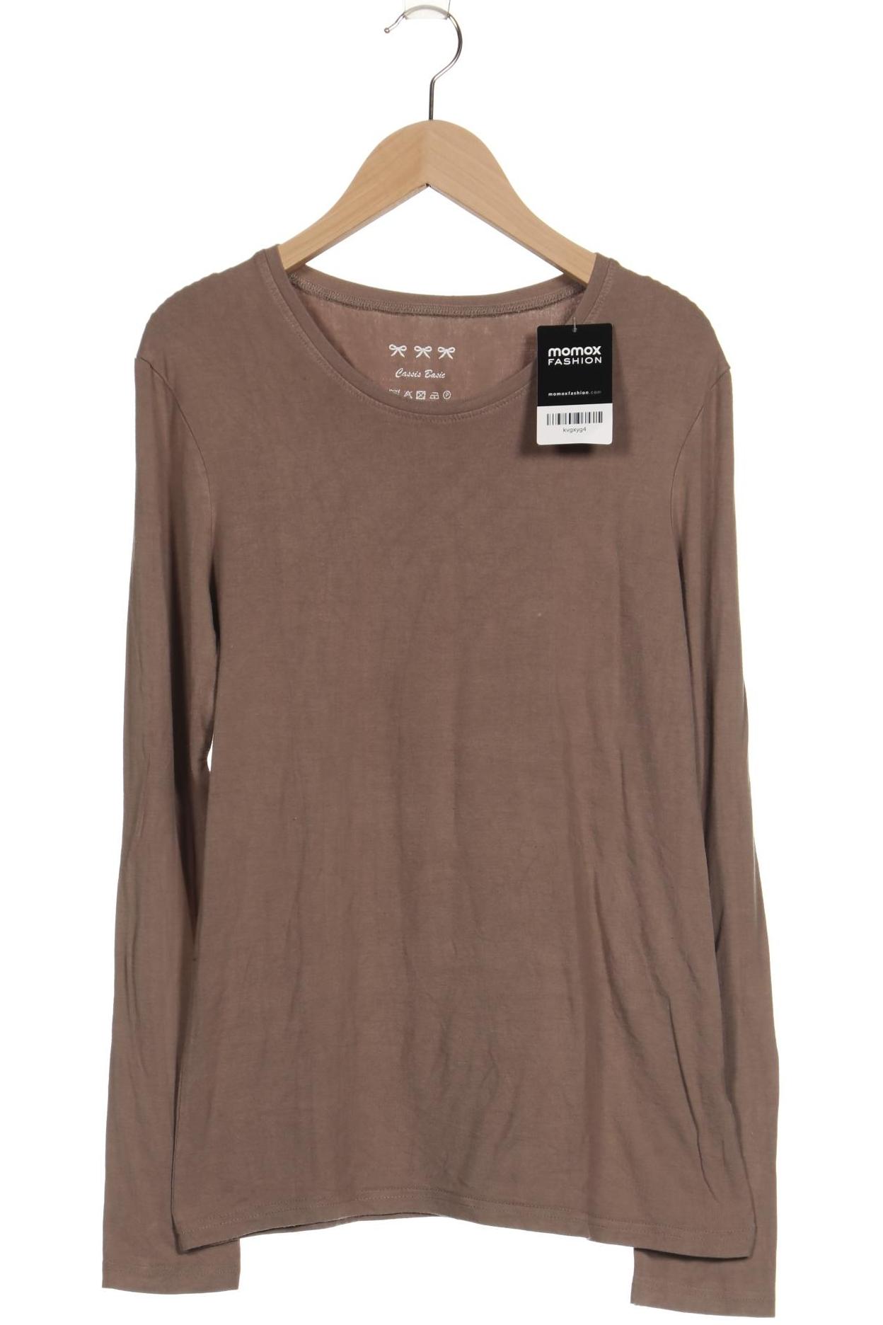 

Cassis & Paprika Damen Langarmshirt, braun, Gr. 42