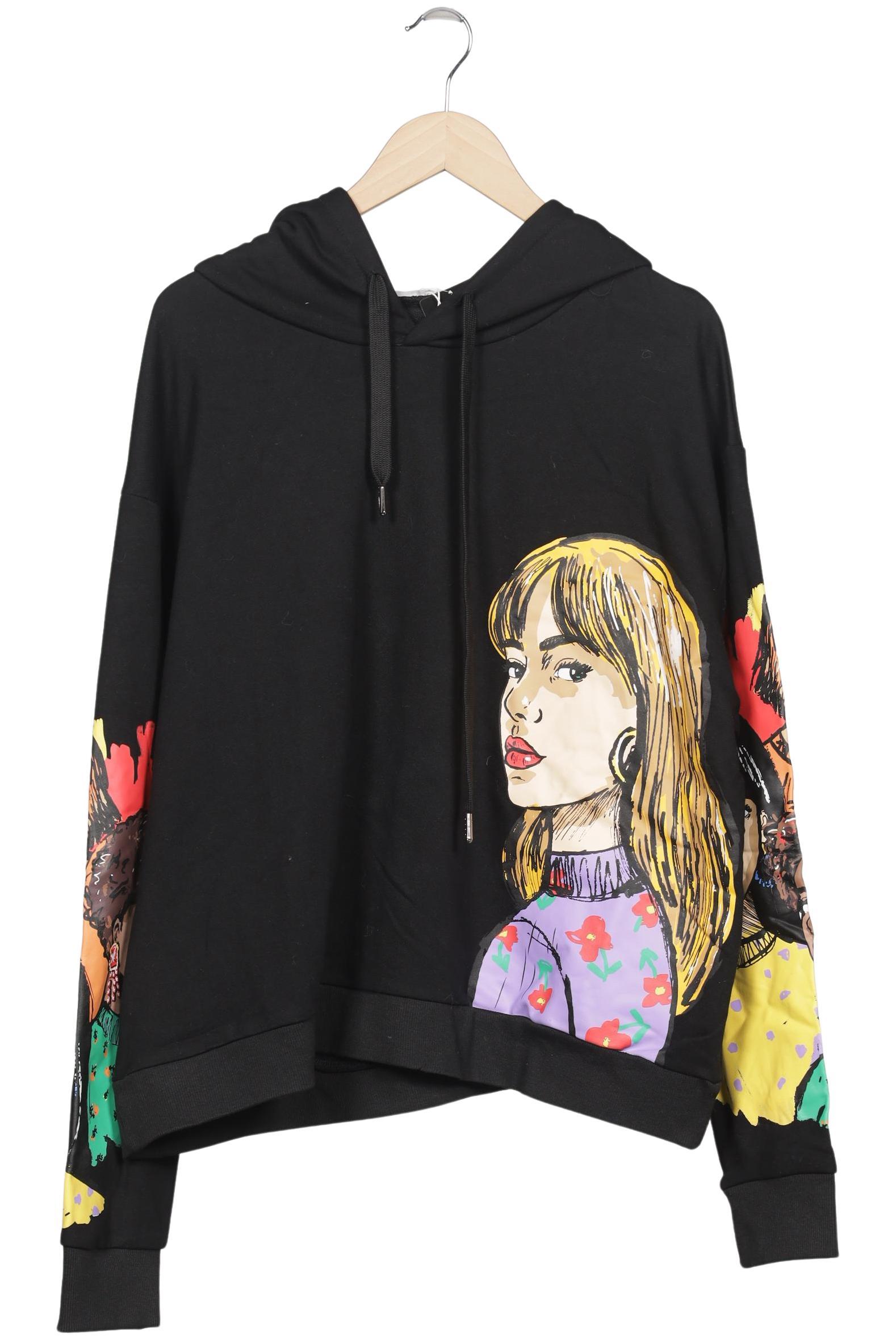 

Cassis & Paprika Damen Kapuzenpullover, schwarz, Gr. 42