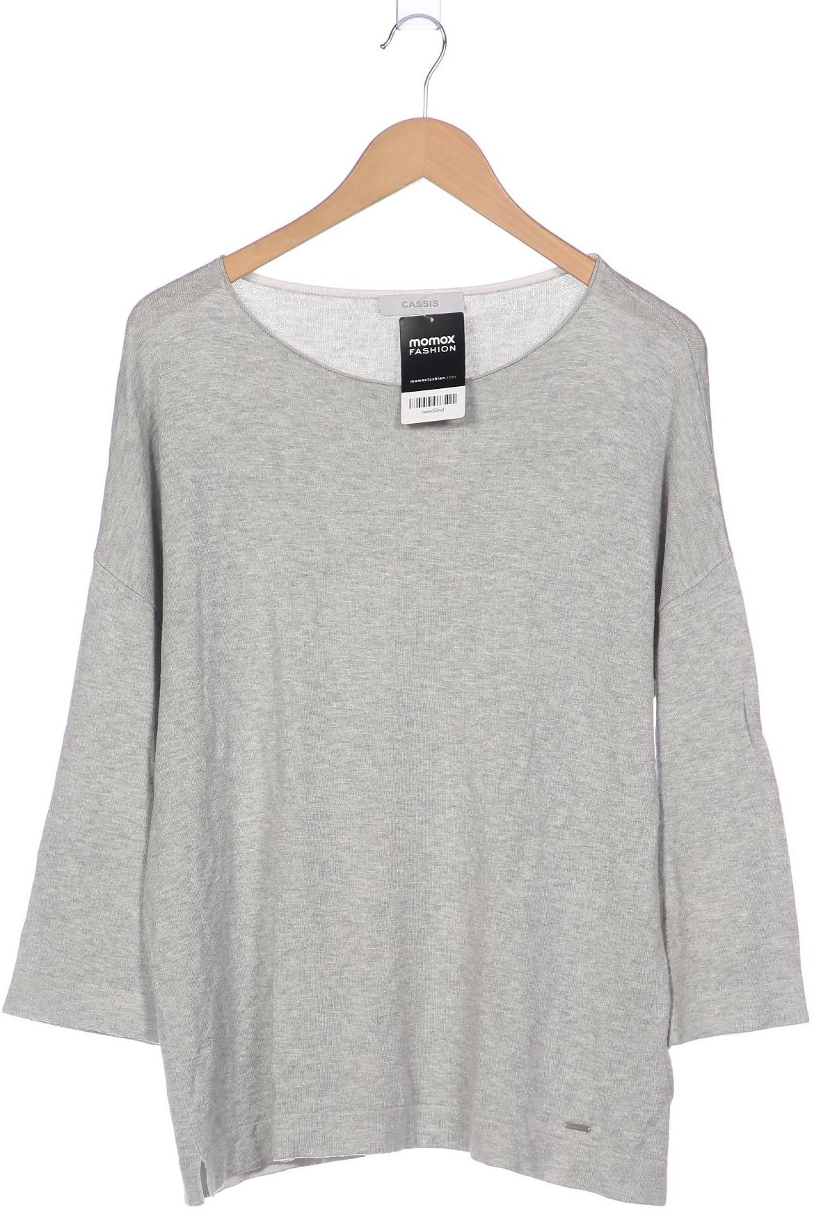 

Cassis & Paprika Damen Pullover, grau, Gr. 40