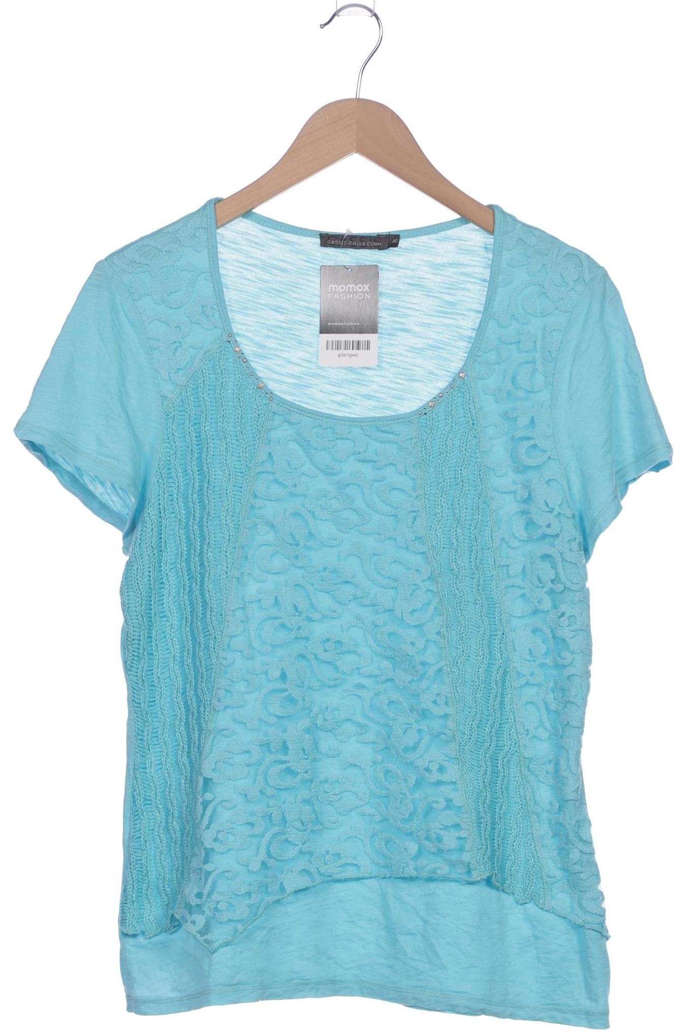 

Cassis & Paprika Damen T-Shirt, blau, Gr. 46