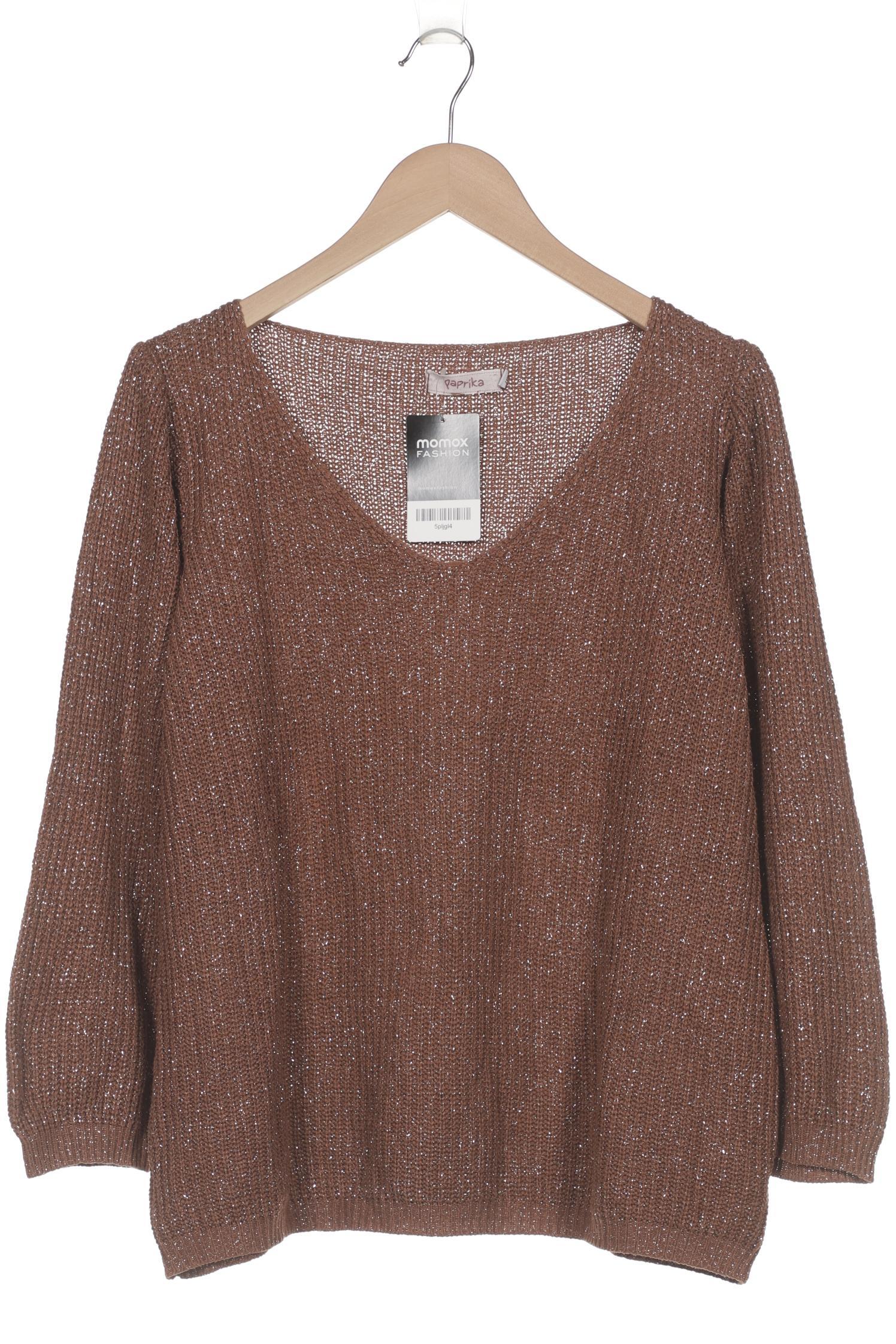 

Cassis & Paprika Damen Pullover, braun, Gr. 38