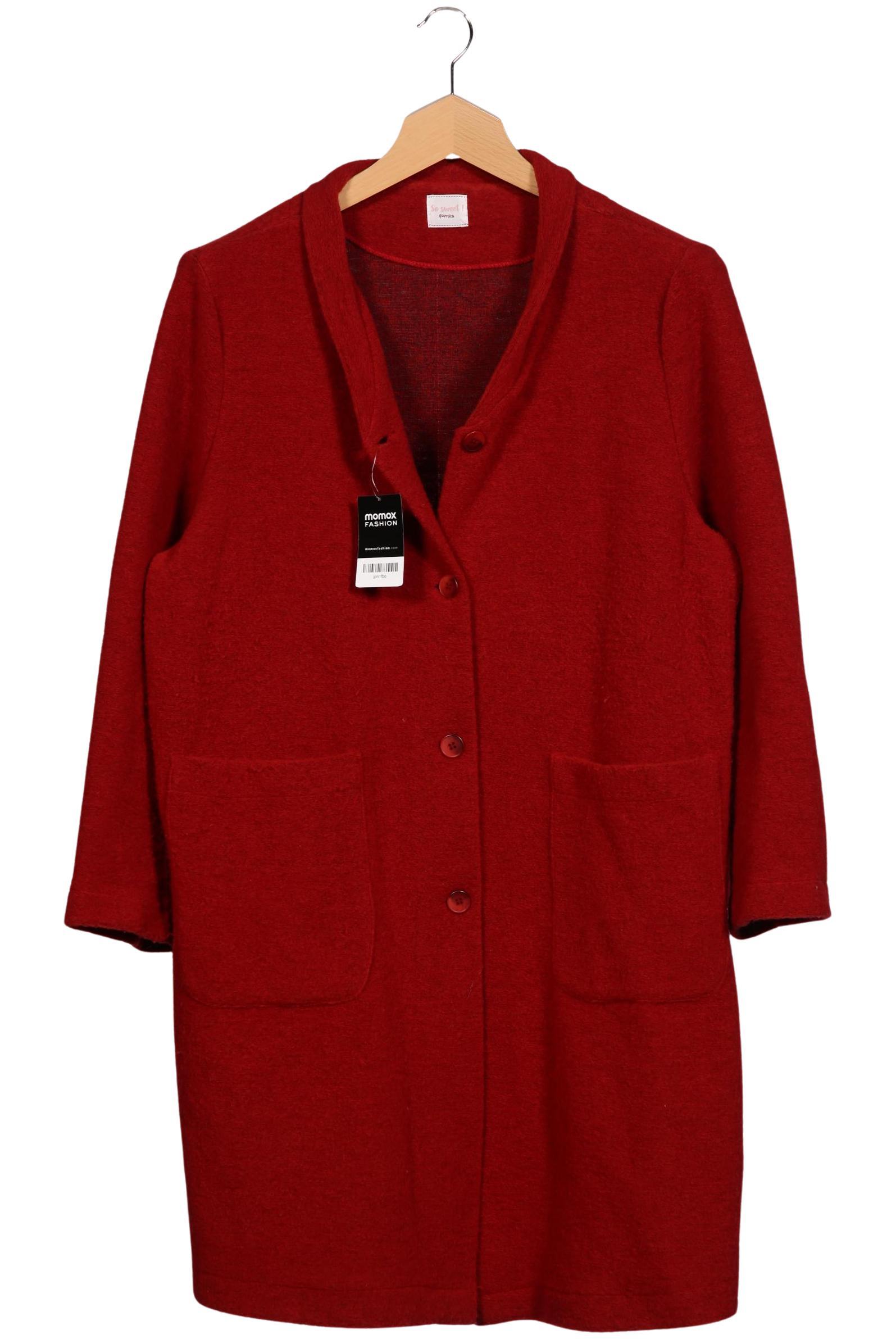 

Cassis & Paprika Damen Mantel, rot, Gr. 48