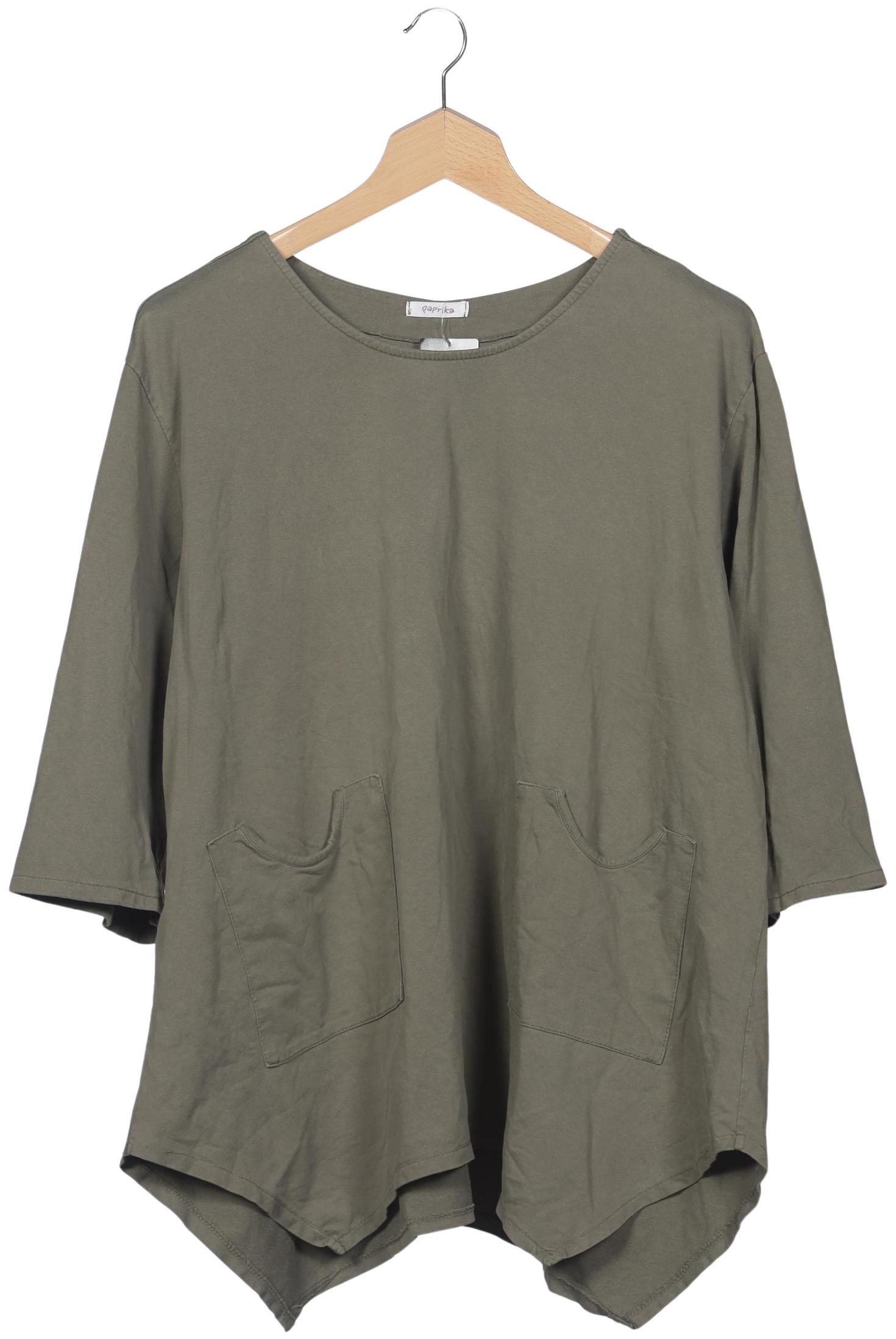 

Cassis & Paprika Damen Langarmshirt, grün, Gr. 46