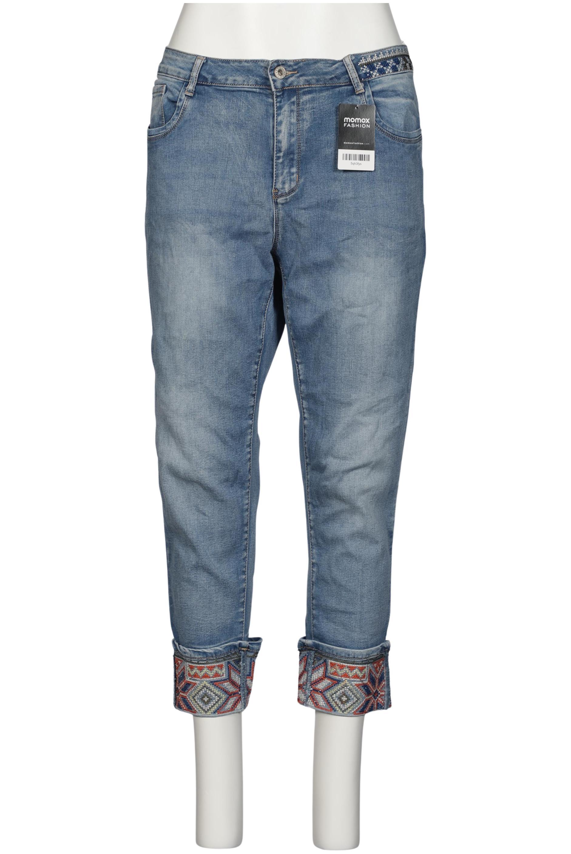 

Cassis & Paprika Damen Jeans, blau, Gr. 48