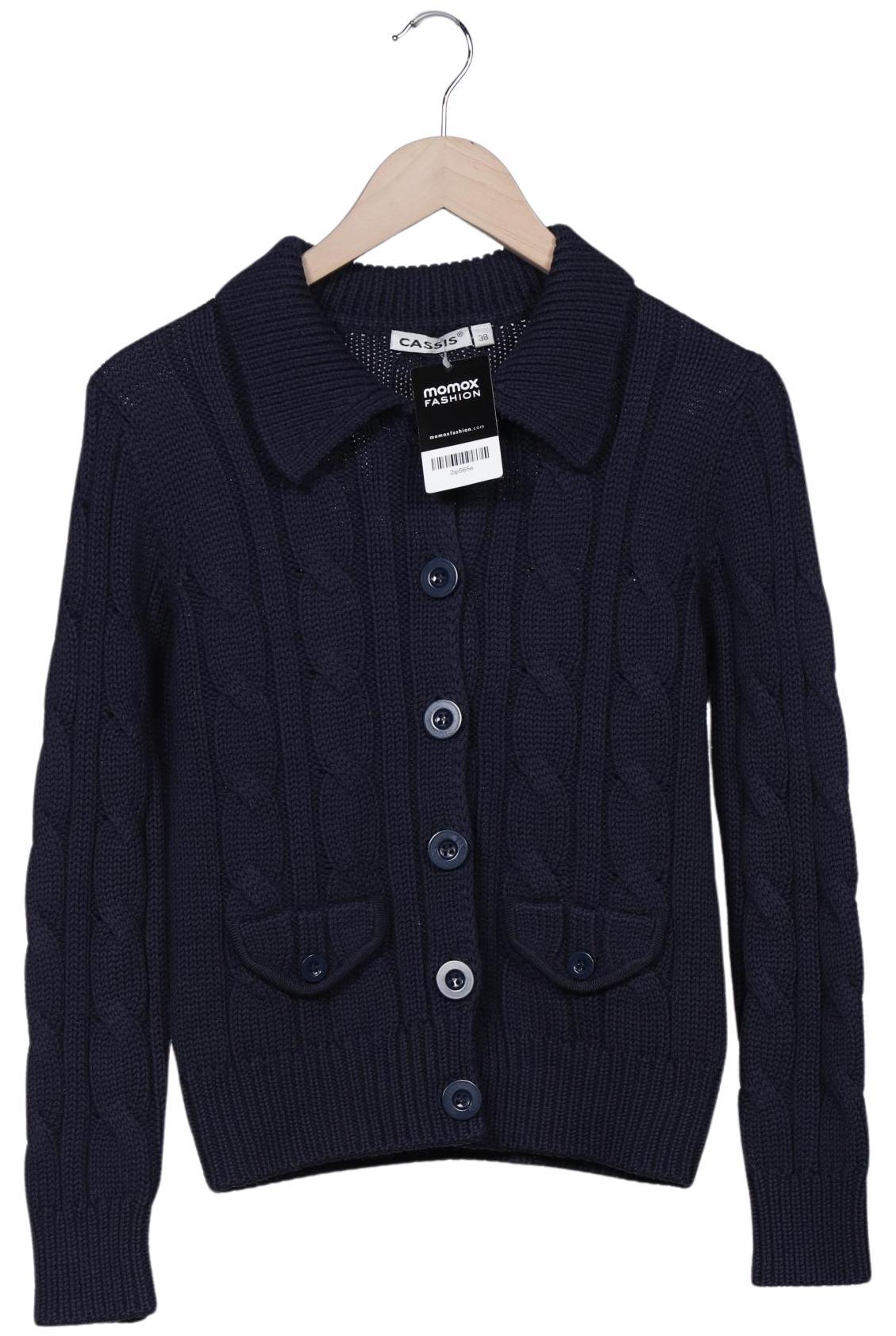 

Cassis & Paprika Damen Strickjacke, marineblau, Gr. 38