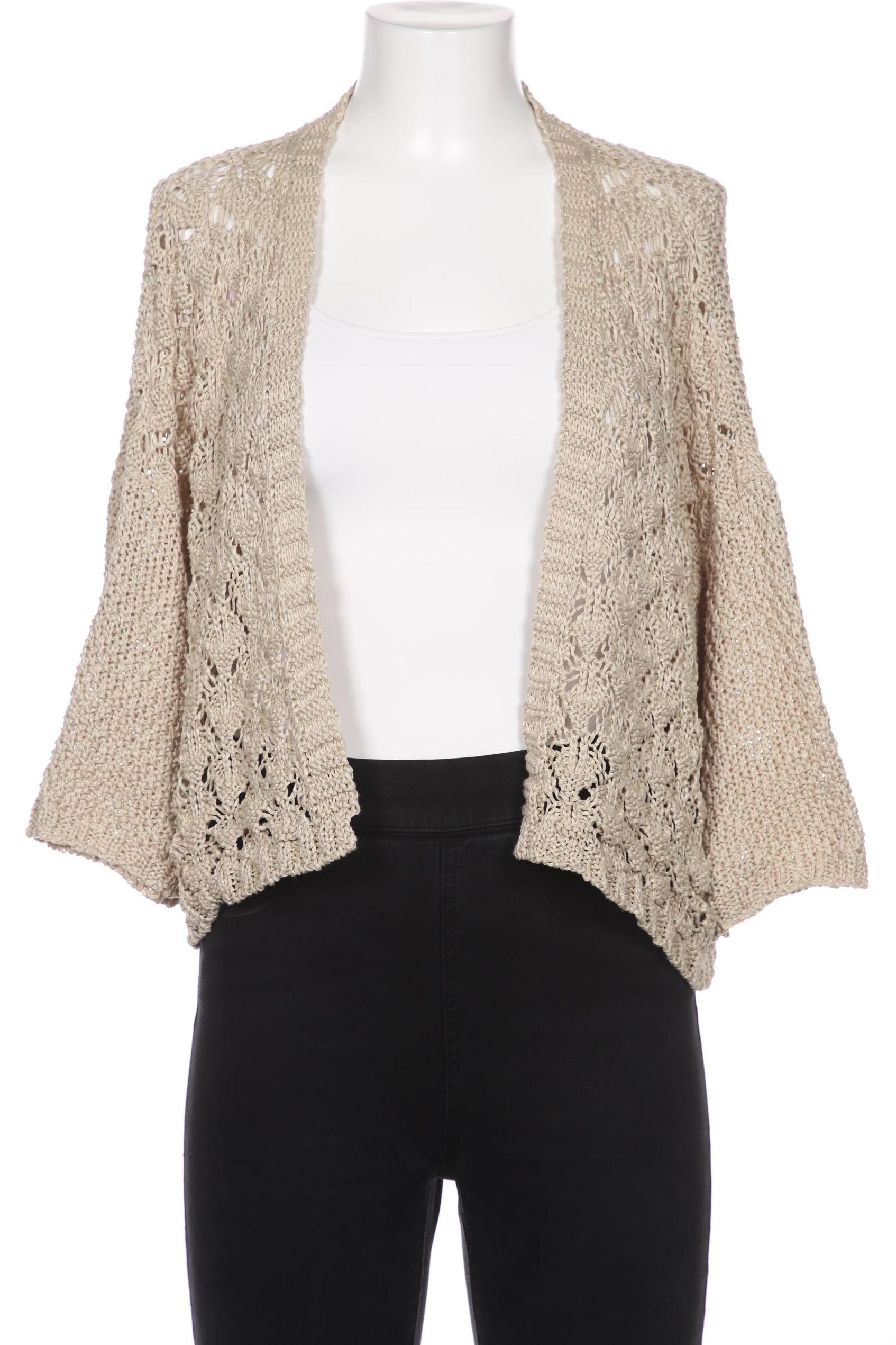

Cassis & Paprika Damen Strickjacke, beige, Gr. 42