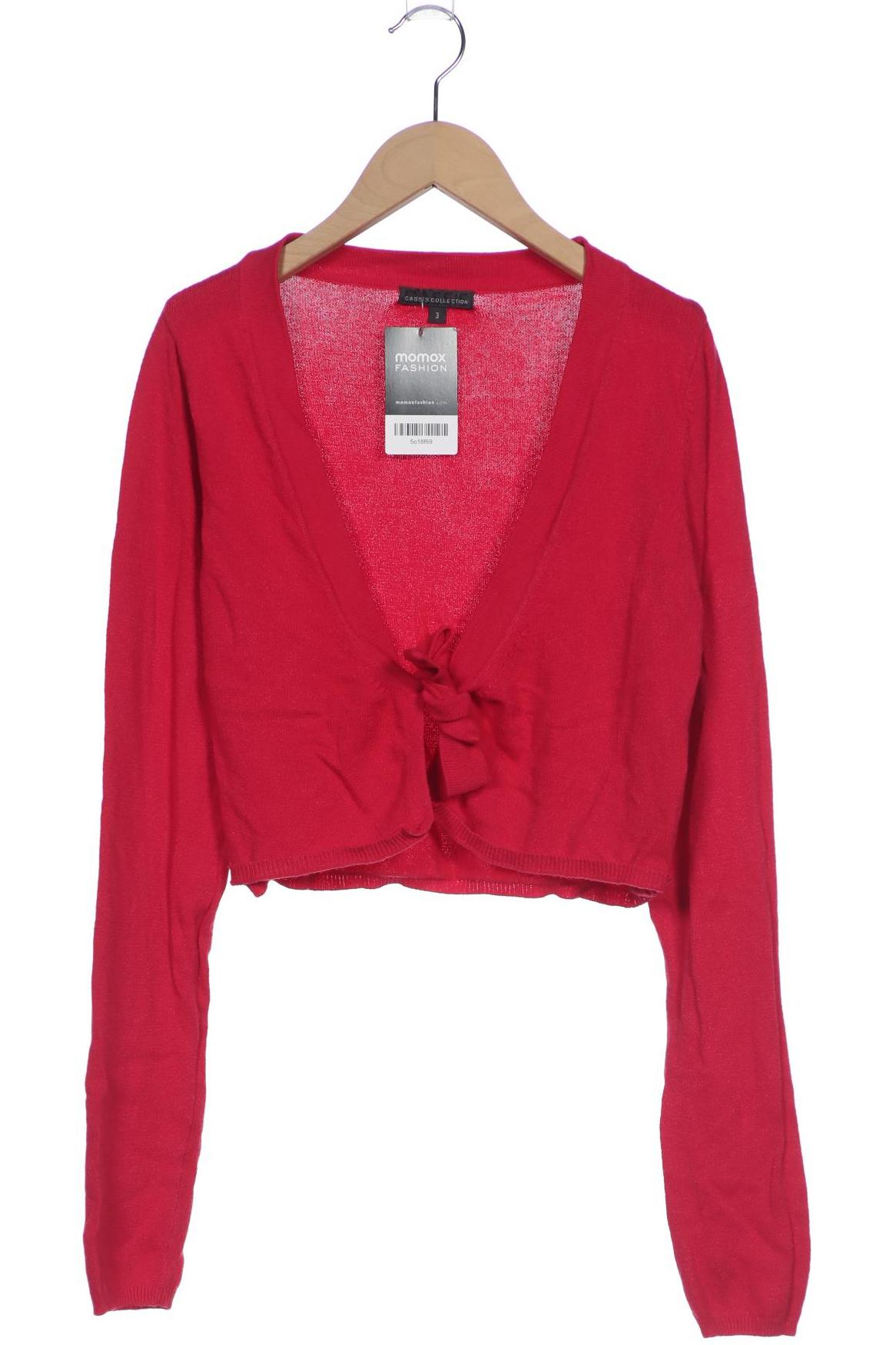 

Cassis & Paprika Damen Strickjacke, pink, Gr. 38