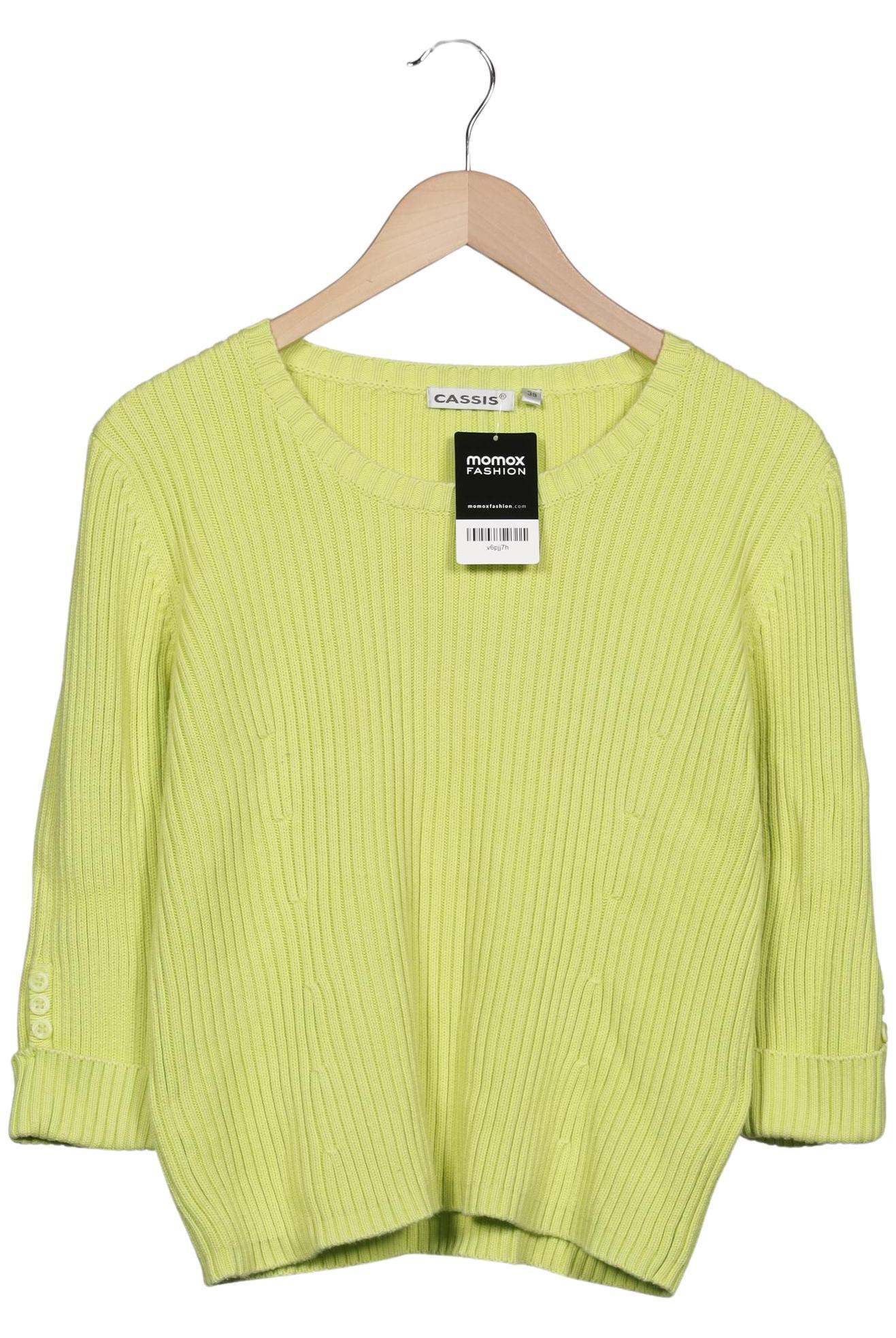 

Cassis & Paprika Damen Pullover, hellgrün, Gr. 38