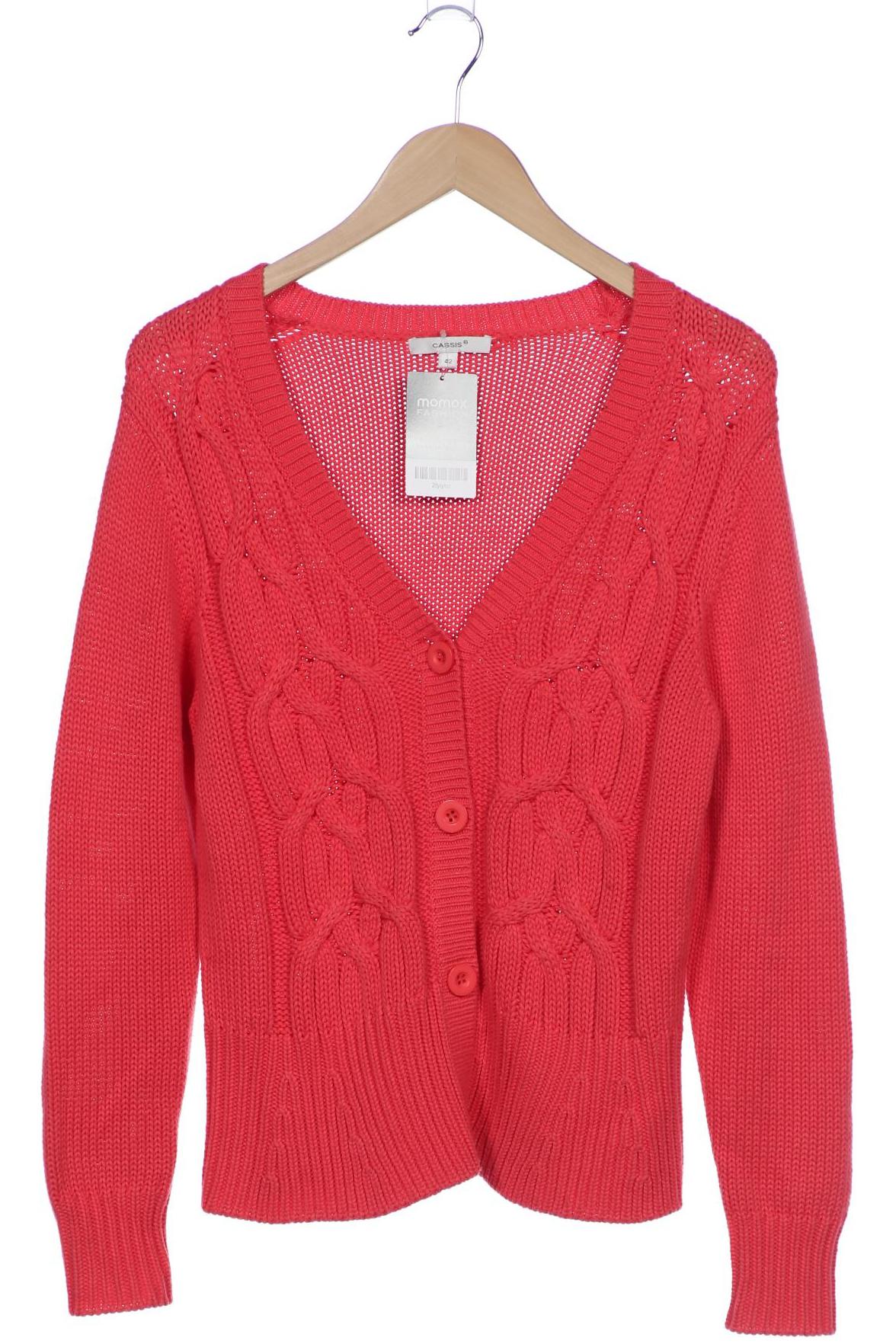 

Cassis & Paprika Damen Strickjacke, rot, Gr. 42